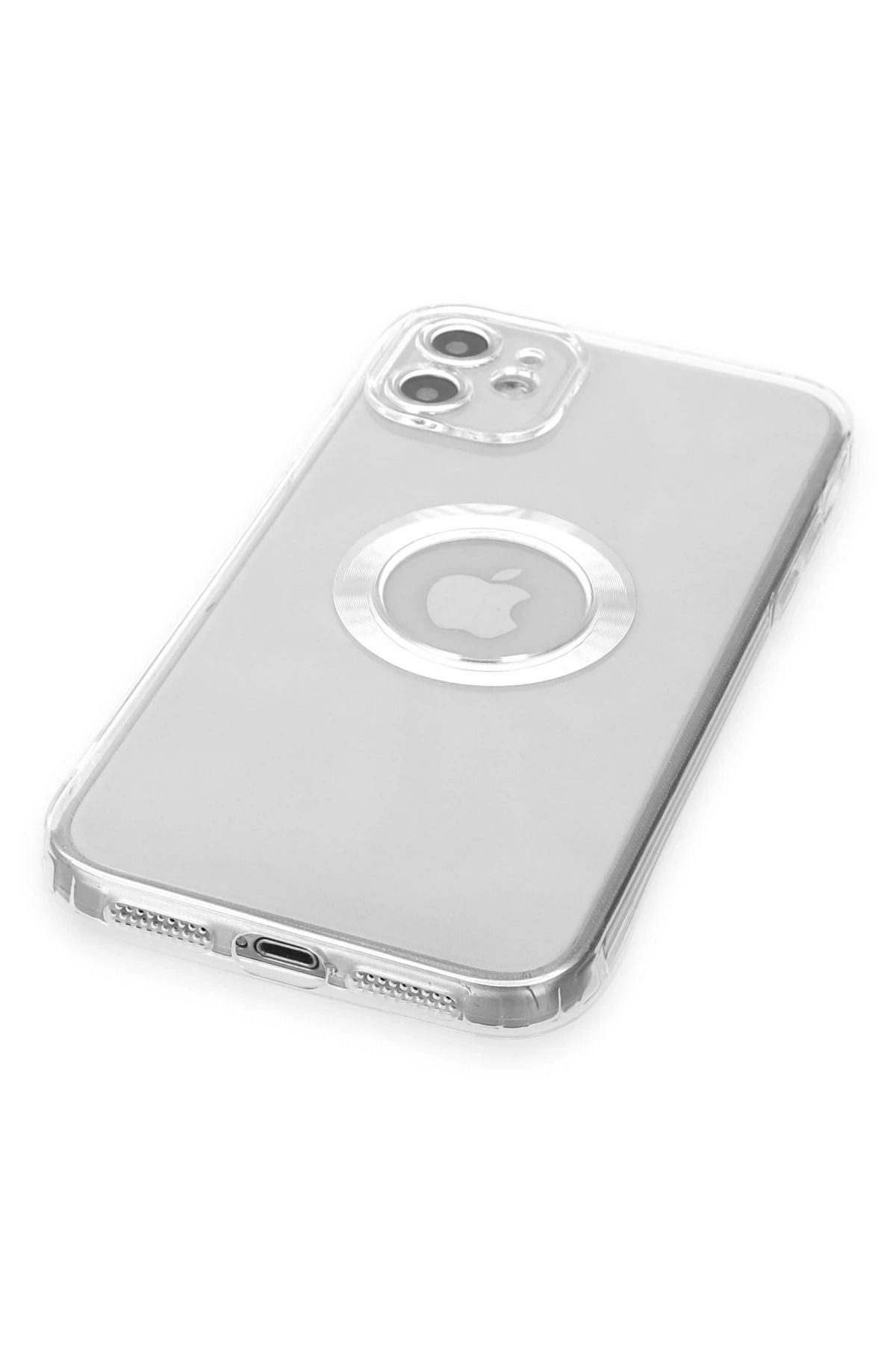 NewFace iPhone 11 Kılıf Santa Lens Silikon - Şeffaf BSTMY