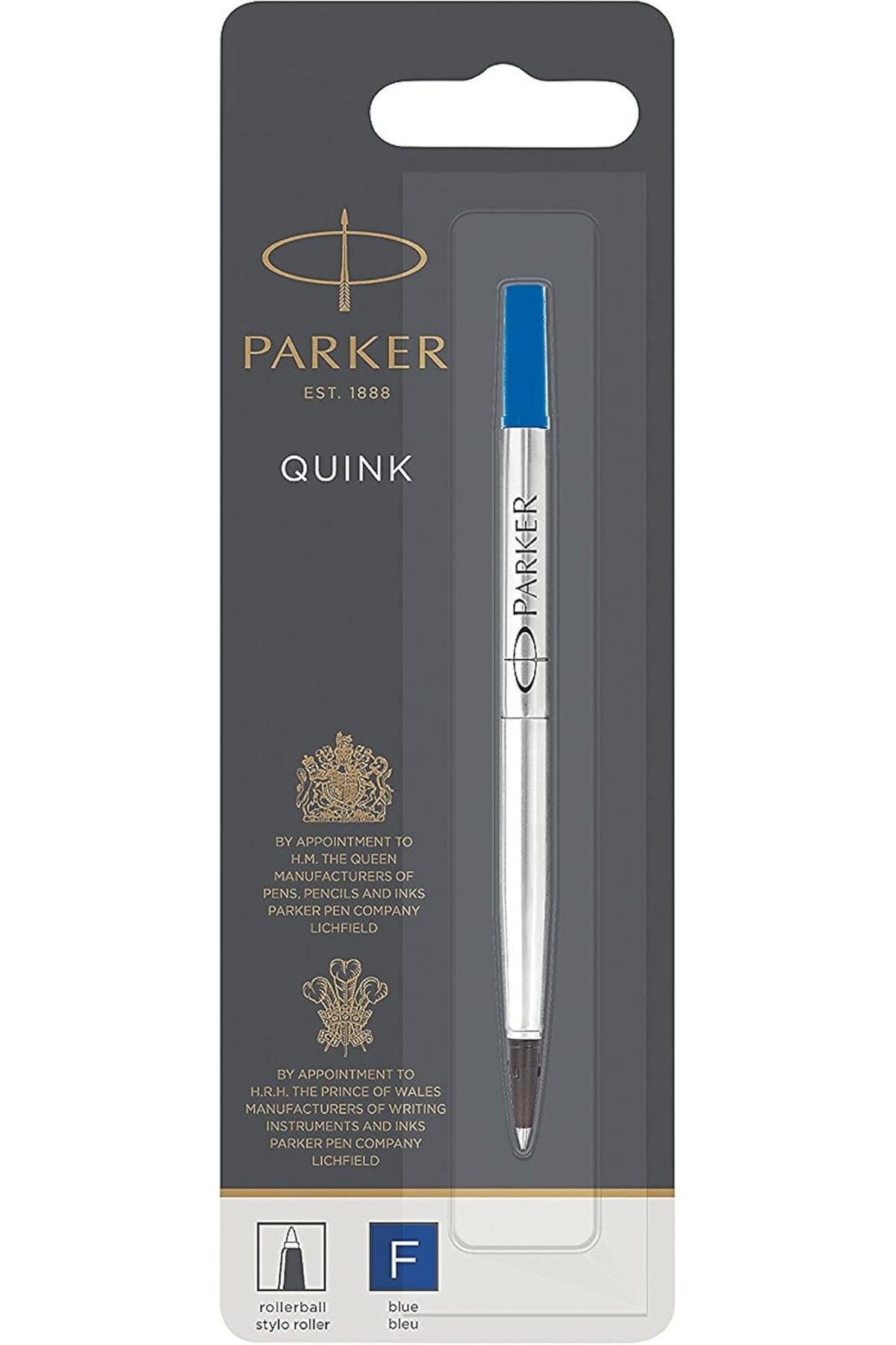 KDROĞLU KDROGLU 1950322 Rollerball Kalem Yedeği, İnce uç, Mavi New Desing 1109836