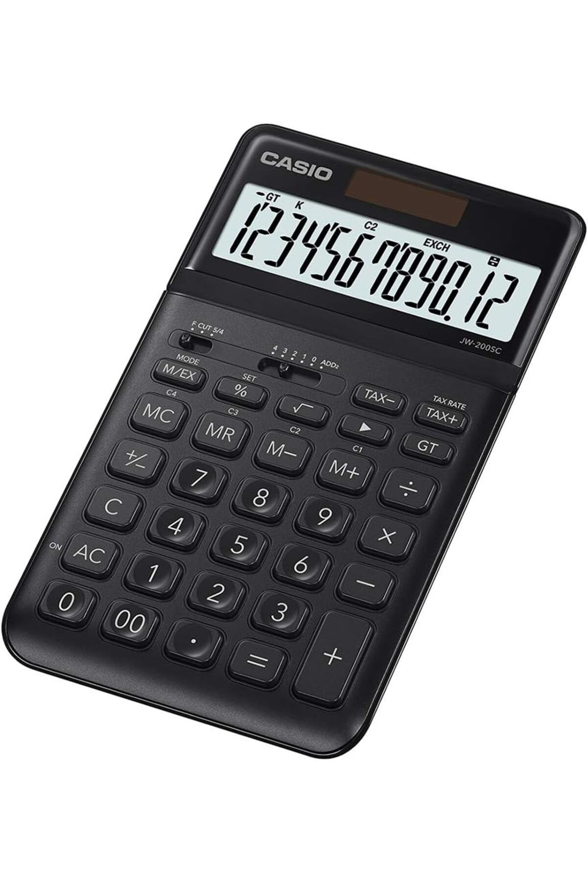 DERİK Derik JW-200SC-BK MASA TİPİ 12 HANE HESAP MAKİNESİ YENİ 1122015