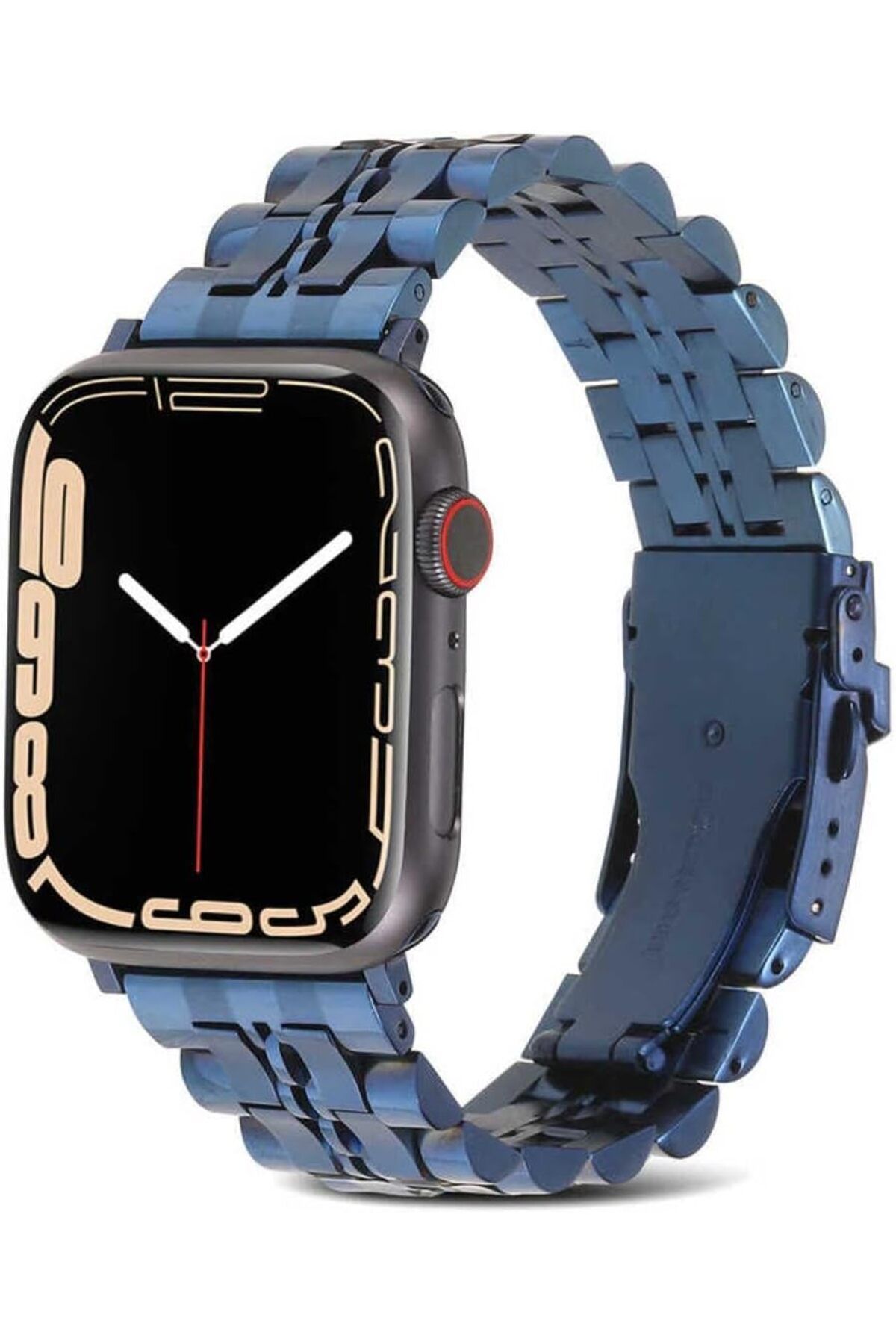 STOREMAX cmllashop İle Uyumlu Watch 38mm/40mm KRD-54 Metal Kordon Lacivert 542093