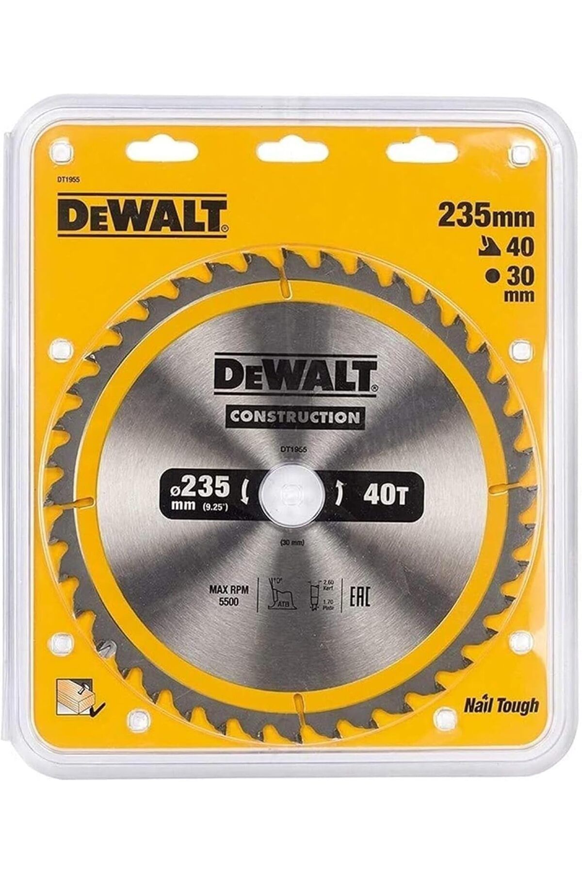 STOREMAX mrttnca DT1157-QZ FlexVolt XR Gönye Testere Bıçağı trndymrt 1087243