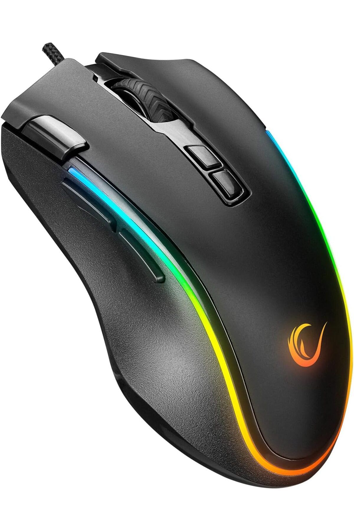STOREMAX srhtDS SMX-G72 GREEDY 8 Tuşlu Double Click Real RGB Ledli Makrolu 7200dpi Gaming Oyuncu Mouse Desin