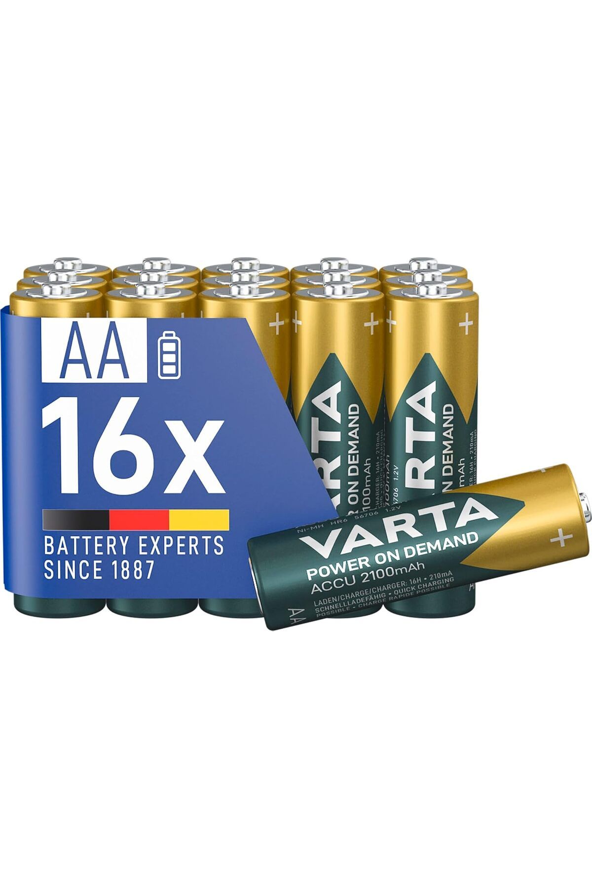 STOREMAX srhtDS POWER ON DEMAND Rech. Power AA 2100mAh 2x8 Foil Desing 266450