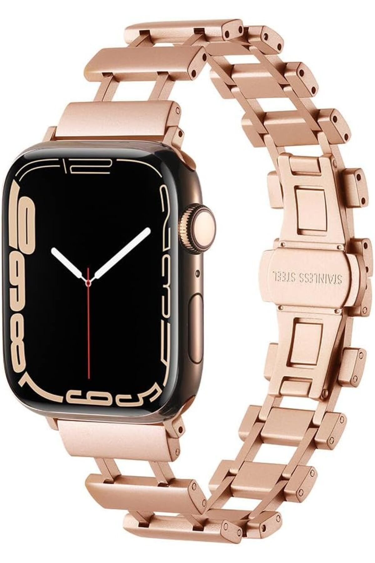 STOREMAX nslmshop İle Uyumlu Watch 42mm KRD-96 Metal Kordon Rose Gold Life Store 1037065
