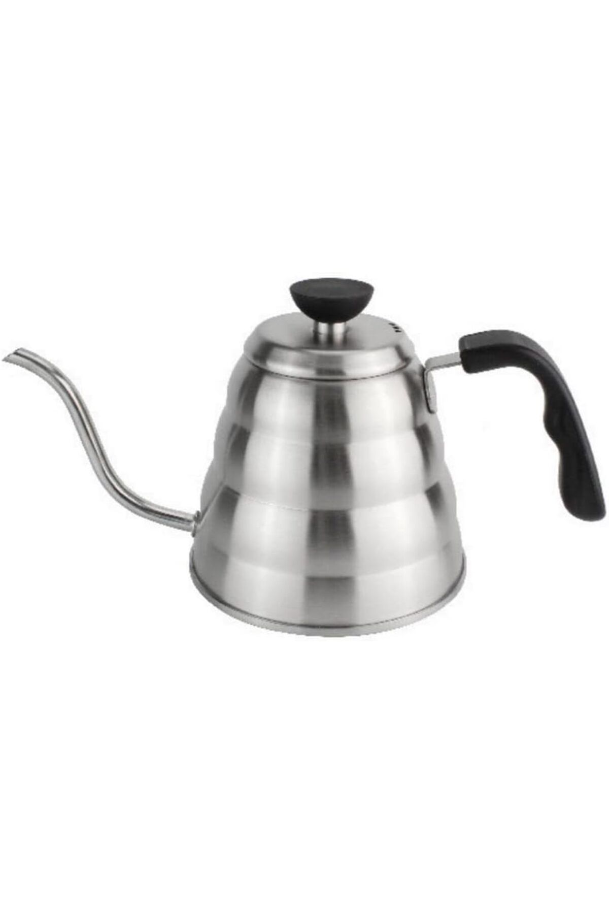 ÇAĞUR Barista Kahve Gooseneck Kettle - Çelik Kahve Demleme Dripper Kettle - İndüksiyonlu - Pasl