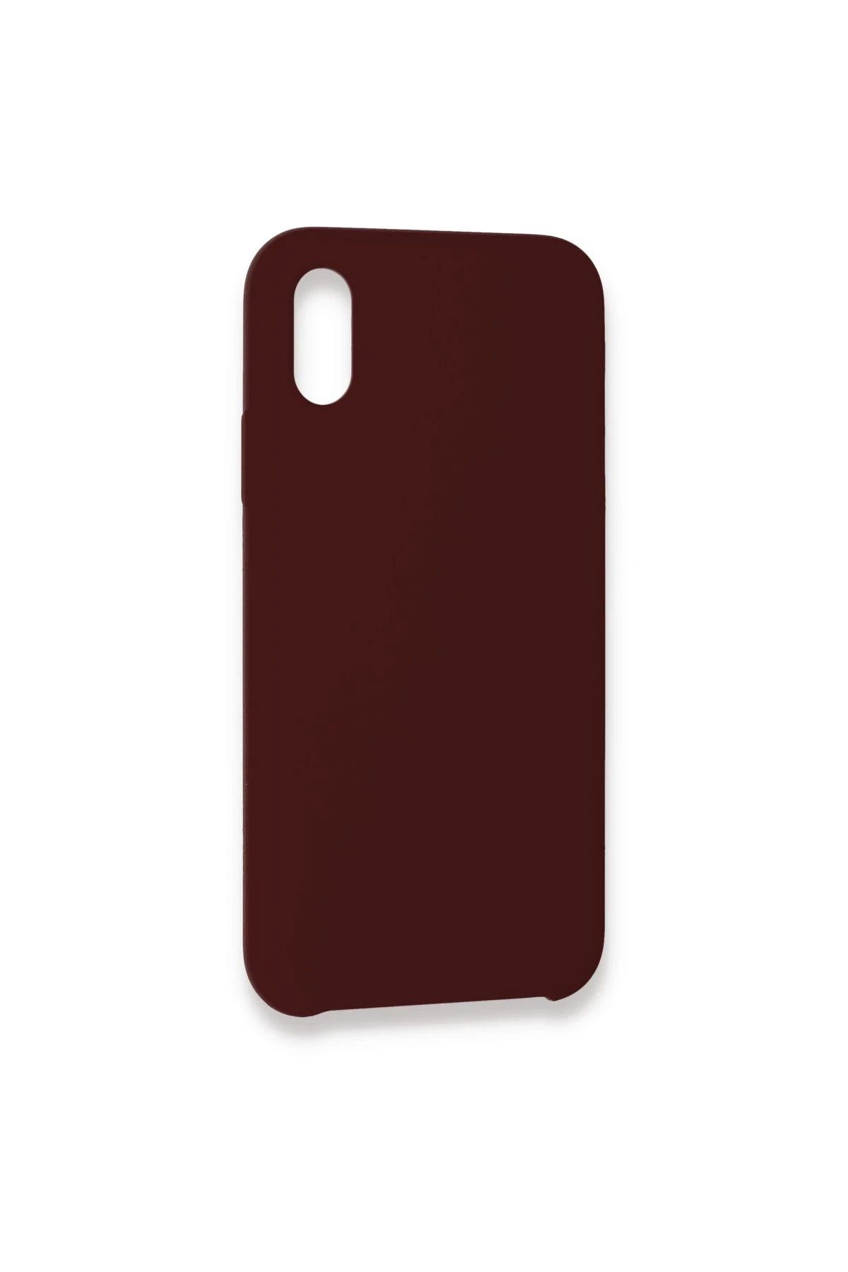 NewFace iPhone XS Max Uyumlu Kılıf Lansman Legant Silikon - Bordo BSTMY