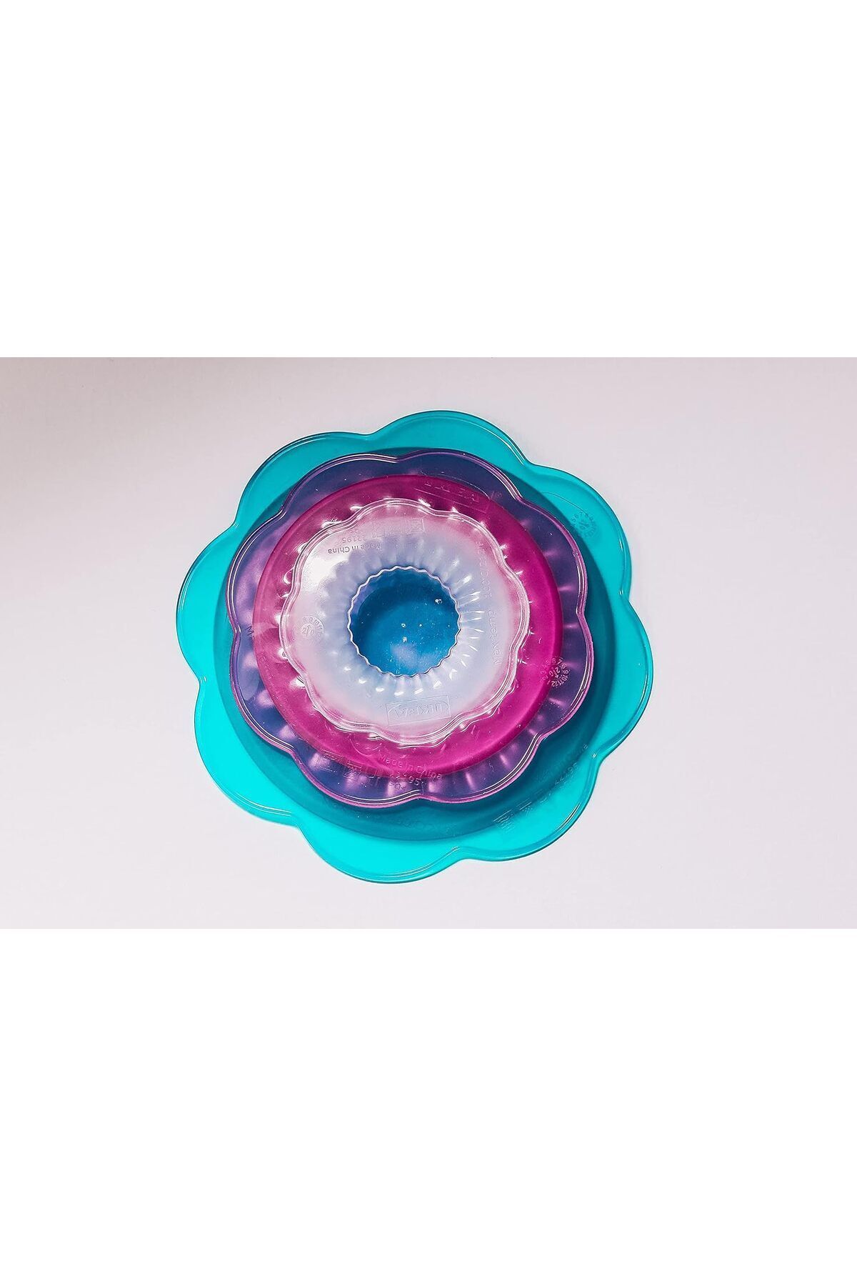 STOREMAX Gıda Kılıfı, 3'lü Set, Silikon Çok Renkli Romshp 1067323