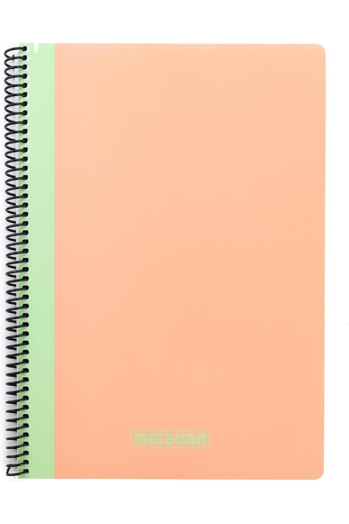 KDROĞLU KDROGLU Pruva Pastel Serisi, A4 100 Yaprak Çizgili Karton Kapaklı Pet Spiralli Defter, Pembe New D