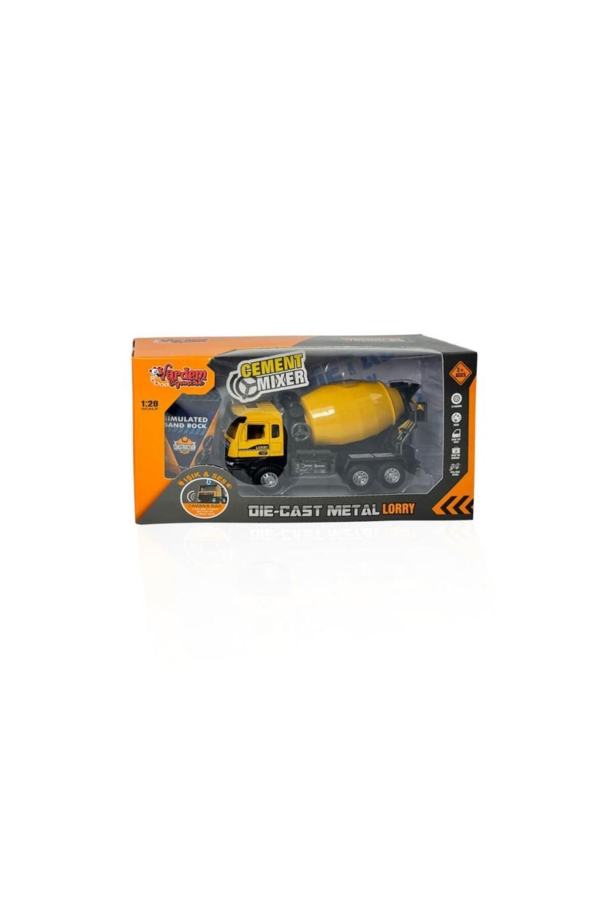 Shop58 NessiWorld AA992-01ABÇekBırakIşıklıveSesli1:28KamyonEkskavatör/BetonMikseri