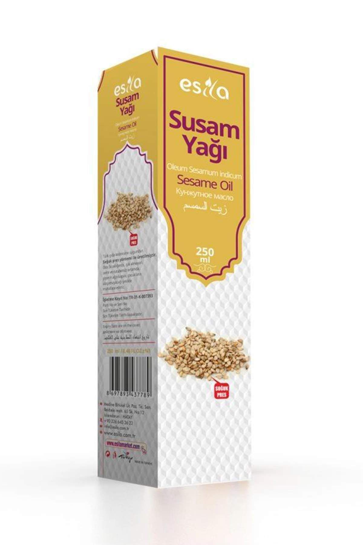 MBB ETİCARET Susam Yağı 250 Ml.
