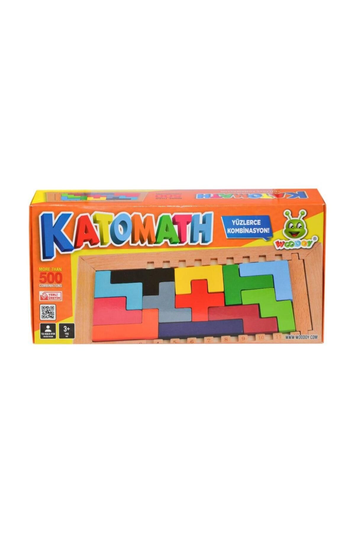 Shop58 079KR Woodoy Ahşap Katomath Oyunu -Karsan
