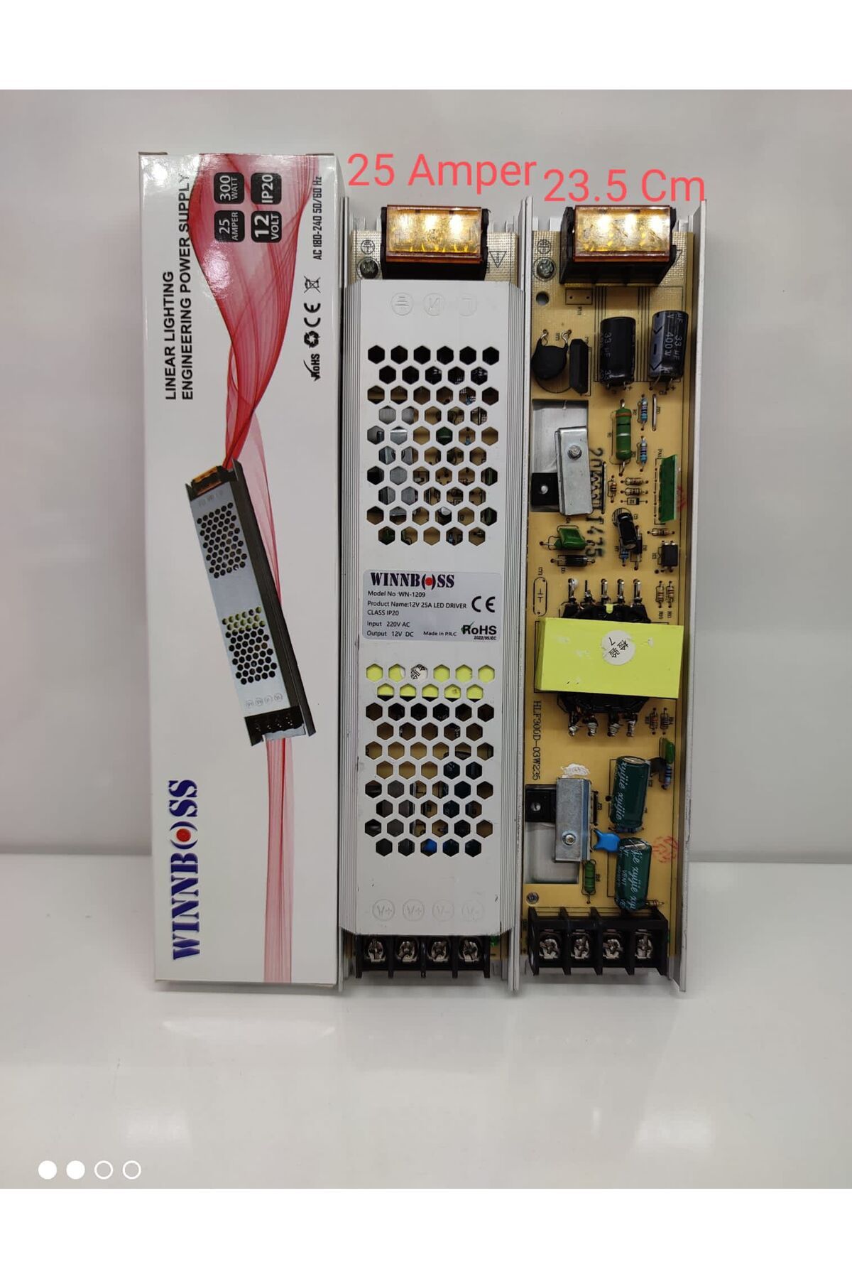 STOREMAX lbstorex 12V-25A-300W-IP20 ULTRA SLİM TRAFO Newdsng 1116818