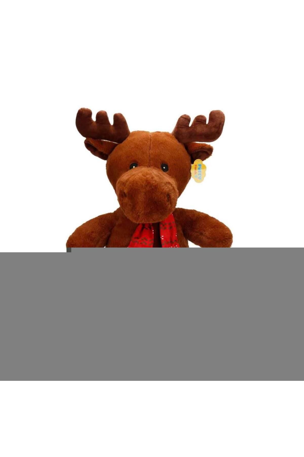Shop58 HediyeCantam 4809 Peluş Atkılı Geyik -Sunman