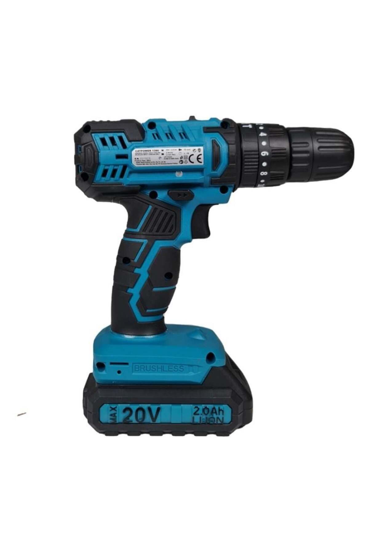 OEM Cat Power 1390 Akülü Darbeli Matkap 20 Volt Kömürsüz