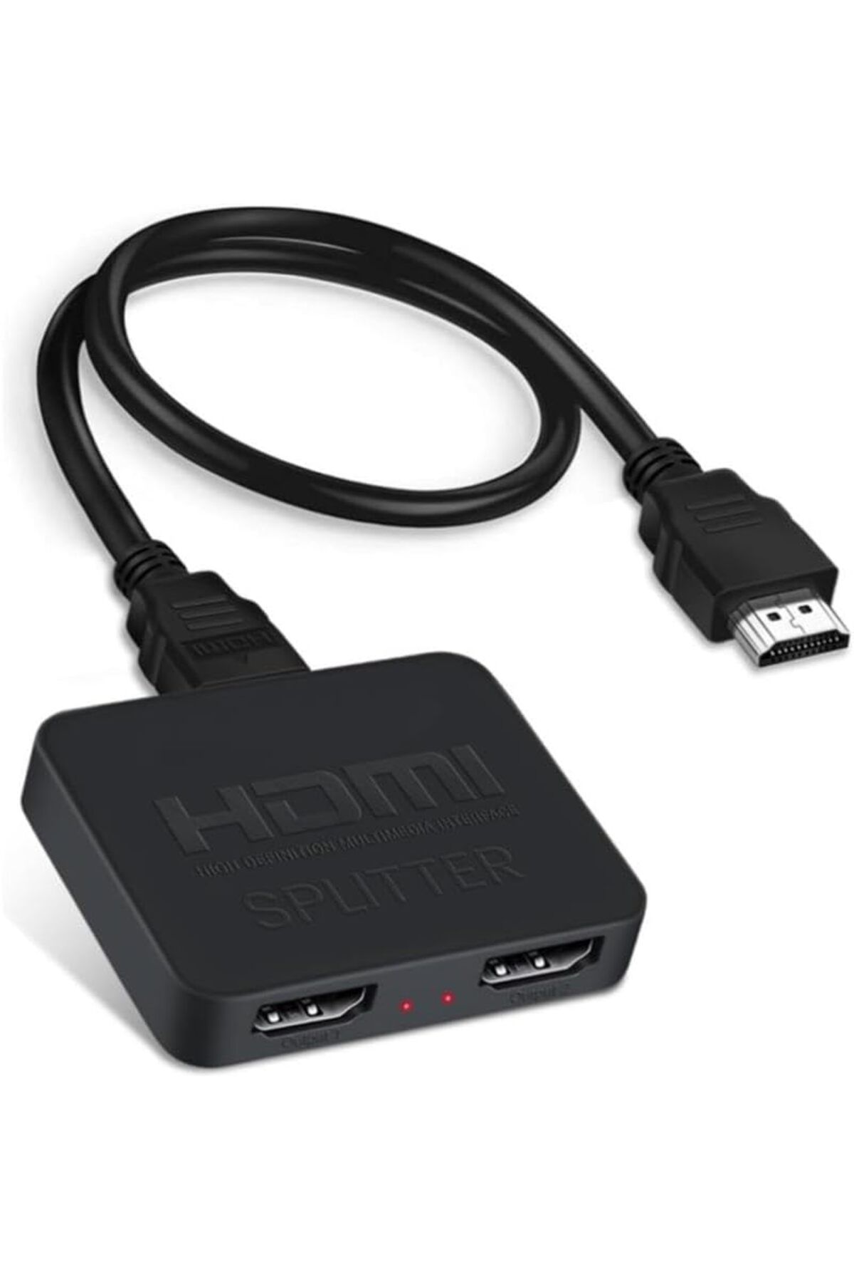 STOREMAX sellbuystore 1mt HDMİ Kablolu 2in1 Çift Yönlü HDMI Switch Adaptör, 4K 60Hz, Çift Ekran Bağlan