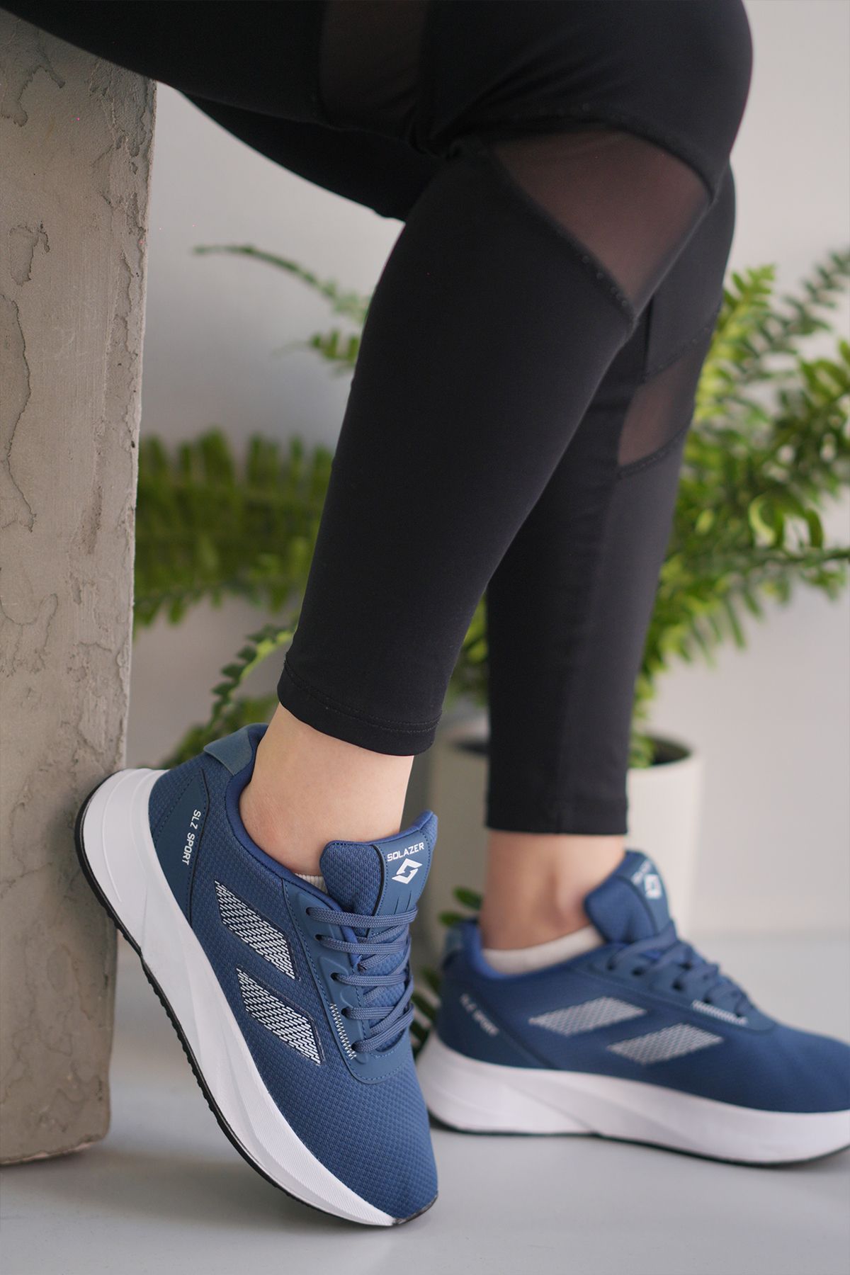 SOLAZER Kadın - Lacivert Sneaker Günlük Spor Ayakkabı 052