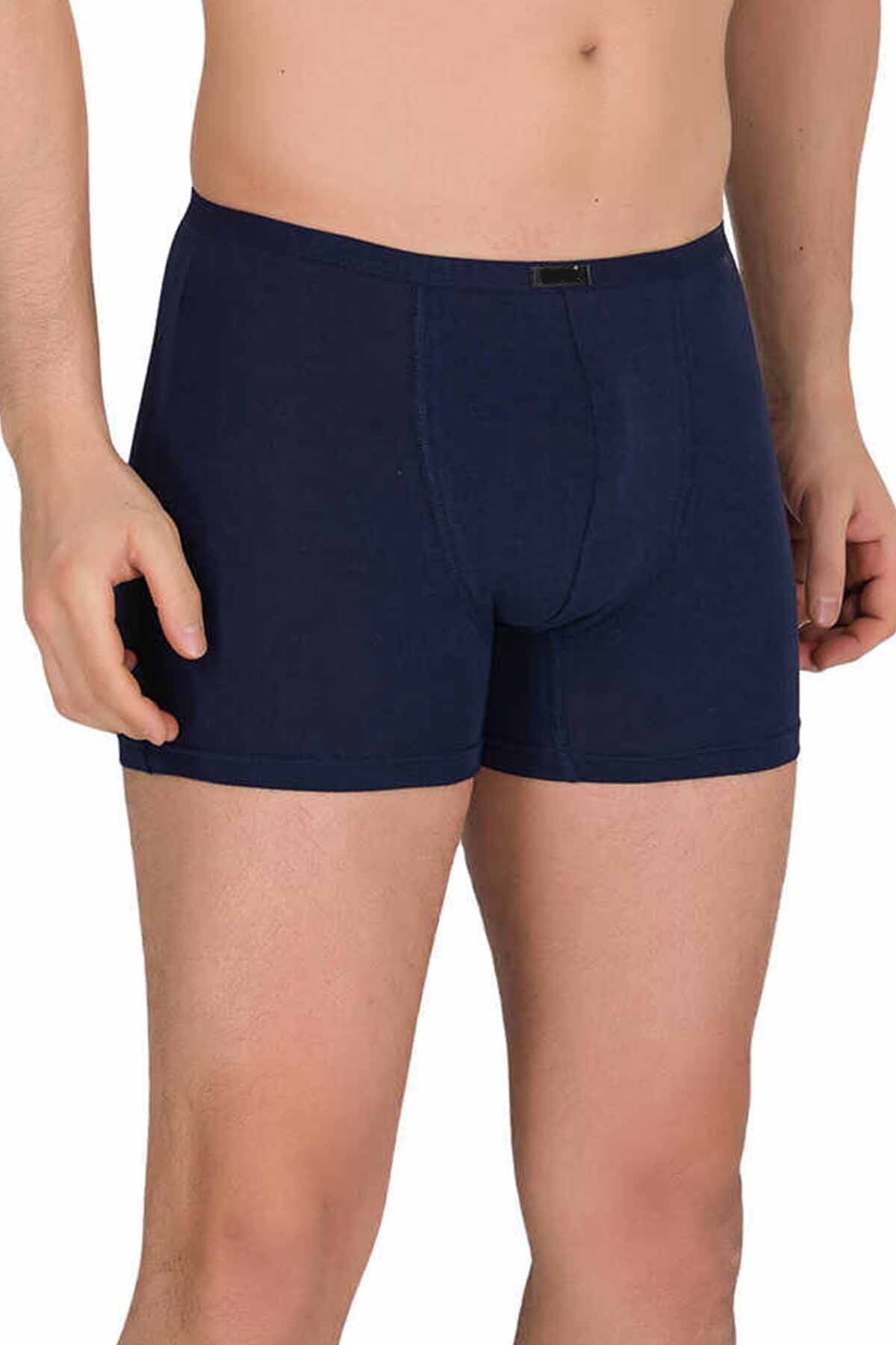 MBB ETİCARET Erkek Modal Boxer Short Lacivert 4488B