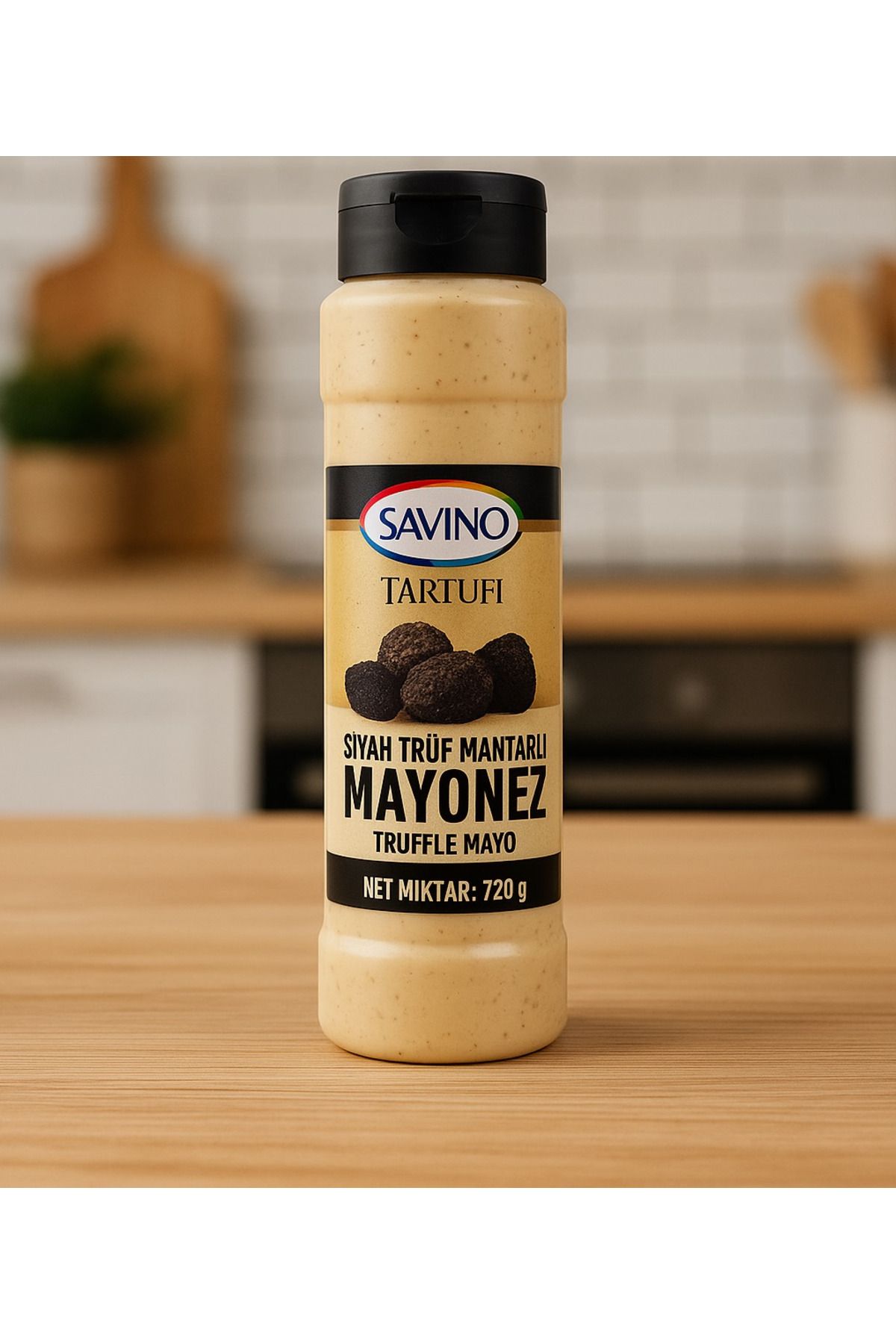 SAVINO Siyah Trüf Mantarlı Mayonez 720 g