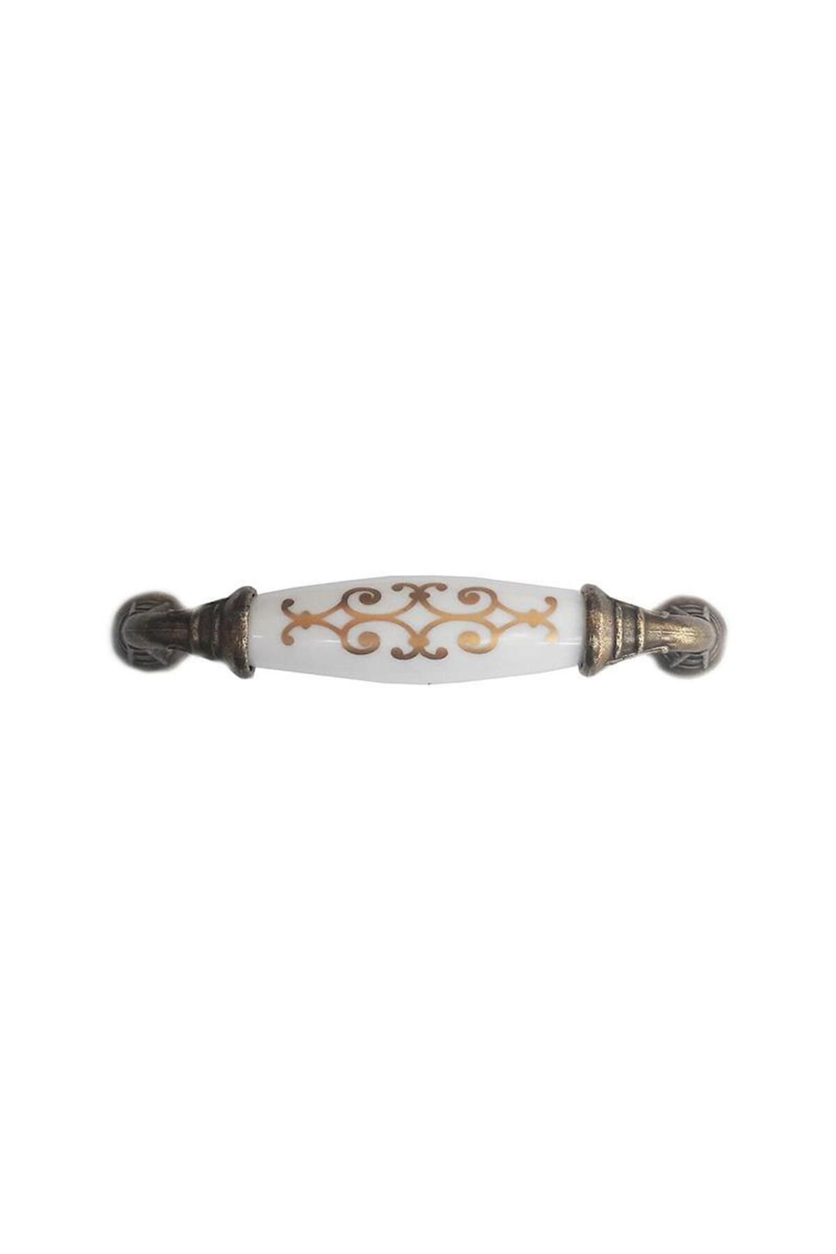 OEM Klasik Silindir Kulp Bakır 96 mm