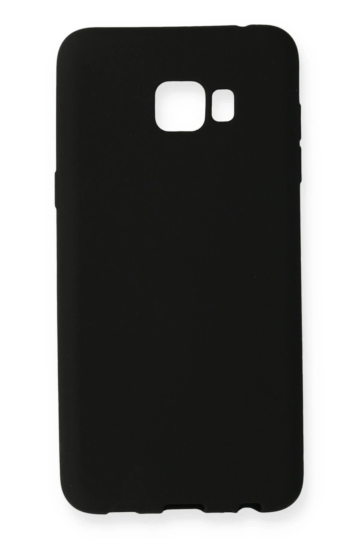 NewFace Samsung Galaxy C7 Pro Kılıf First Silikon - Siyah WLZOR