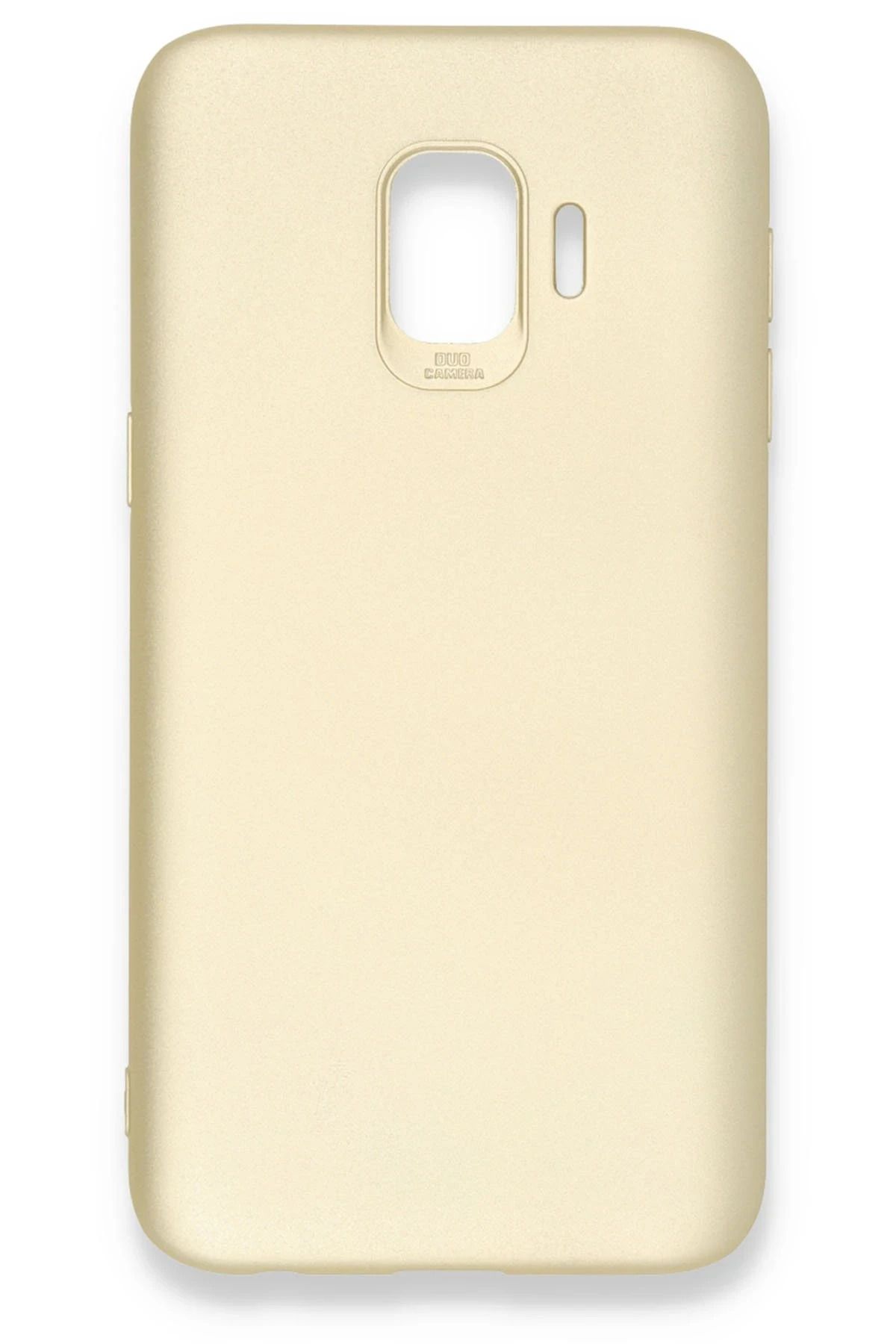 NewFace Samsung Galaxy J2 Core Kılıf First Silikon - Gold SVLRS