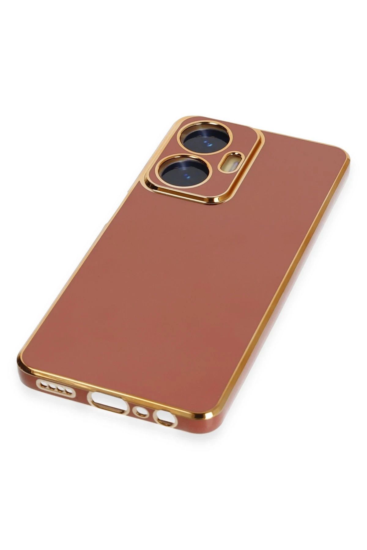NewFace Realme C55 Kılıf Volet Silikon - Kırmızı SVLRS
