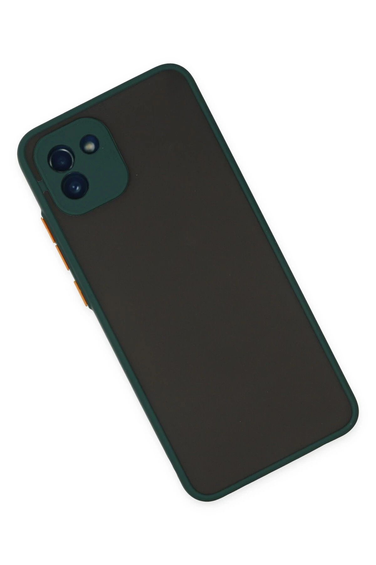 NewFace Samsung Galaxy A03 Kılıf Montreal Silikon Kapak - Yeşil SVLRS