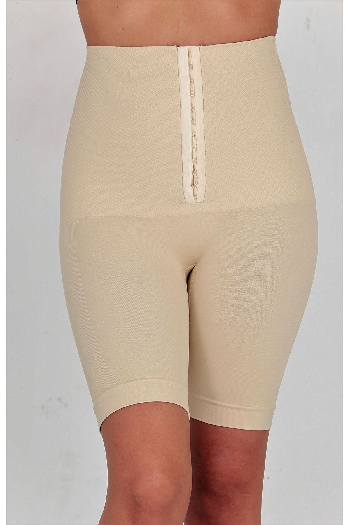 Shop58 Agraflı Yüksek Bel Boxer Korse Ten HC5524 Form Angel