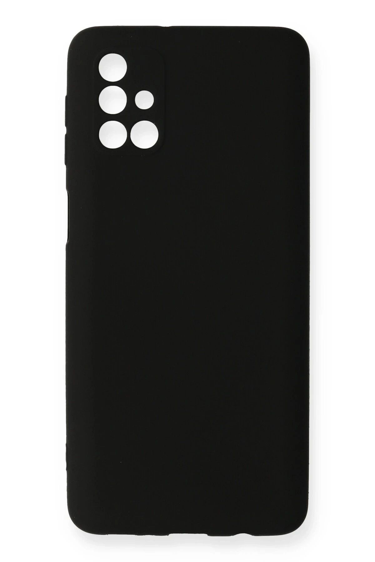 NewFace Samsung Galaxy M31S Kılıf First Silikon - Siyah SVLRS