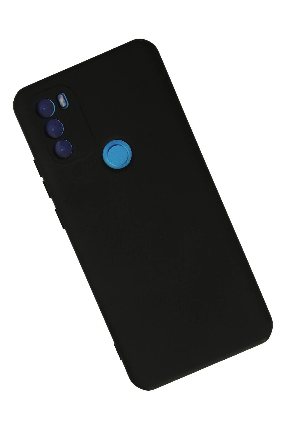 NewFace General Mobile GM 21 Plus uyumlu  Kılıf Nano içi Kadife Silikon - Siyah SVLRS