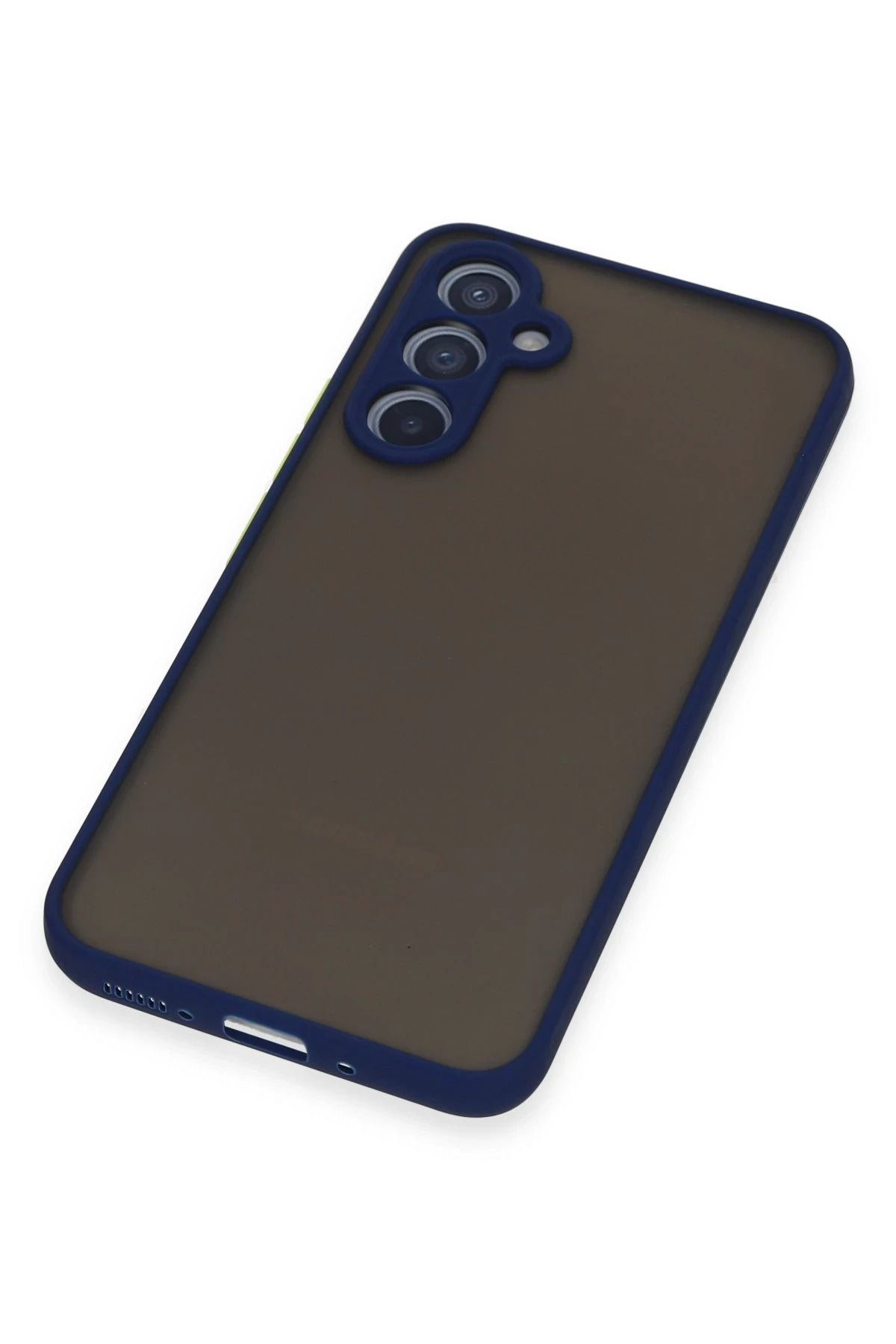 NewFace Samsung Galaxy A54 5G Kılıf Montreal Silikon Kapak - Lacivert WLZOR
