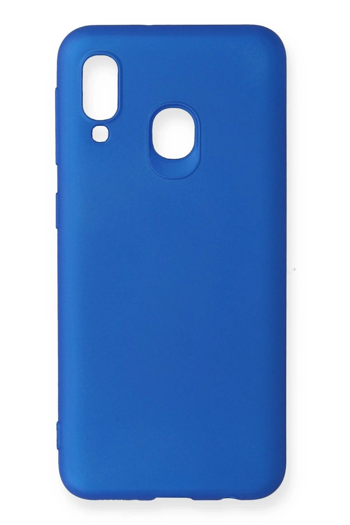 NewFace Samsung Galaxy A20E Kılıf First Silikon - Mavi NRMSA