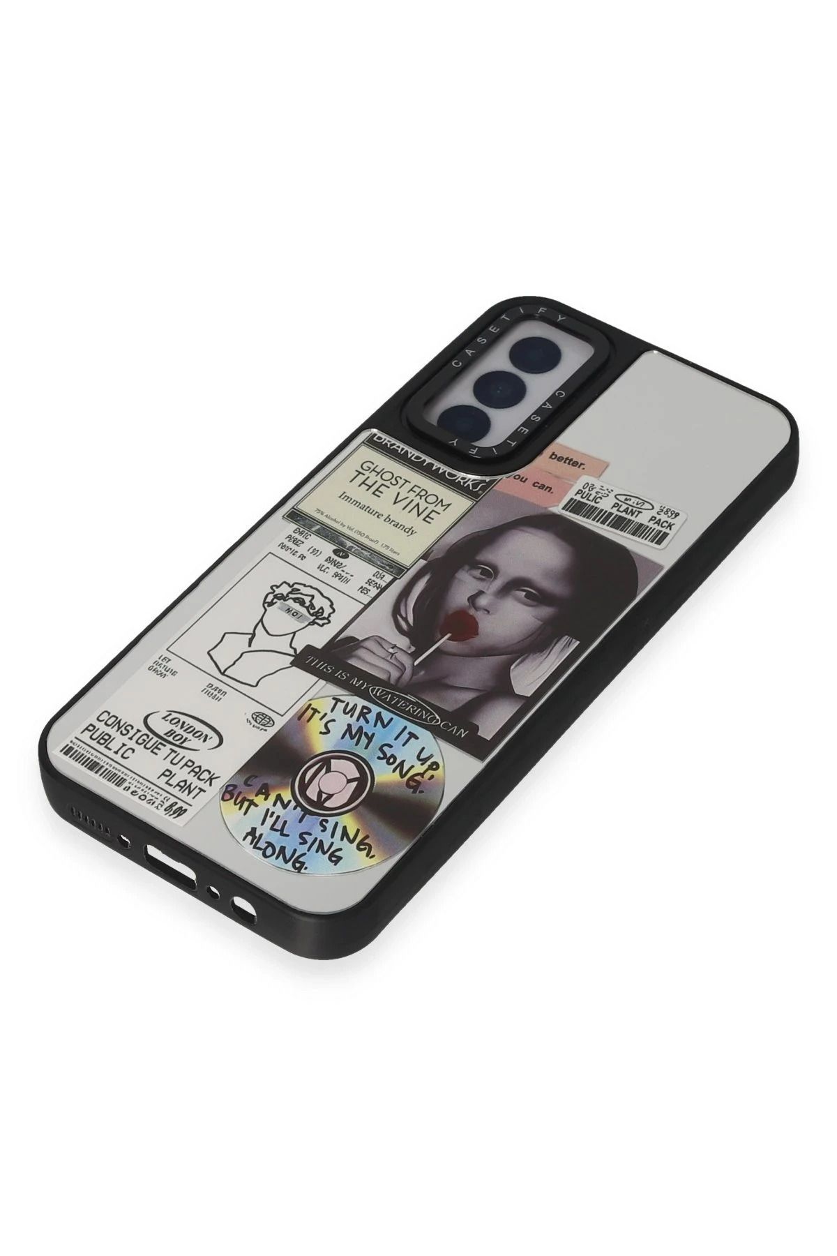 NewFace Samsung Galaxy M14 5G Kılıf Mirror Desenli Kapak - Mirror - 2 GLSTD