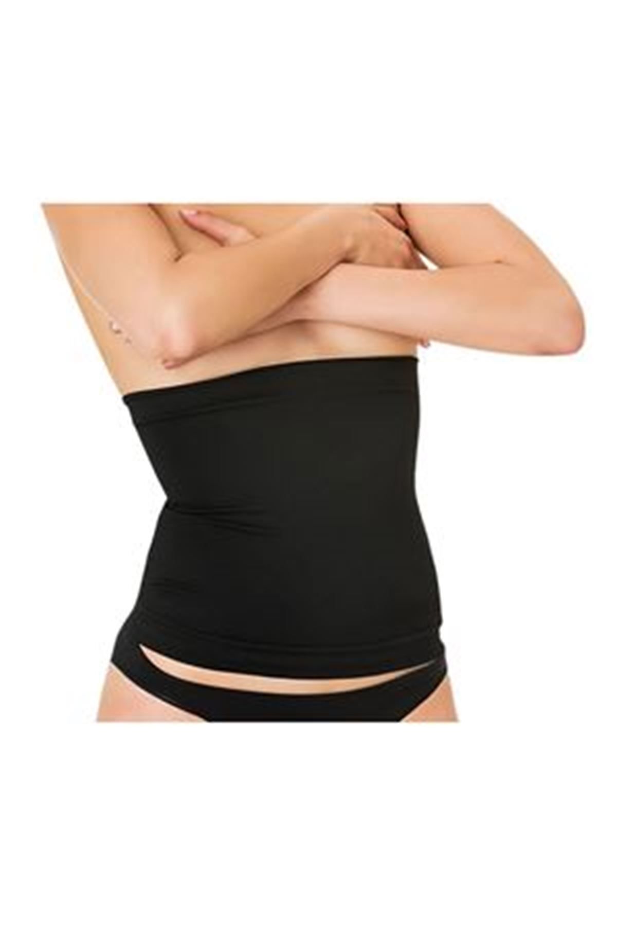 Shop58 Siyah Kadın Dikişsiz Bel Korse - 770