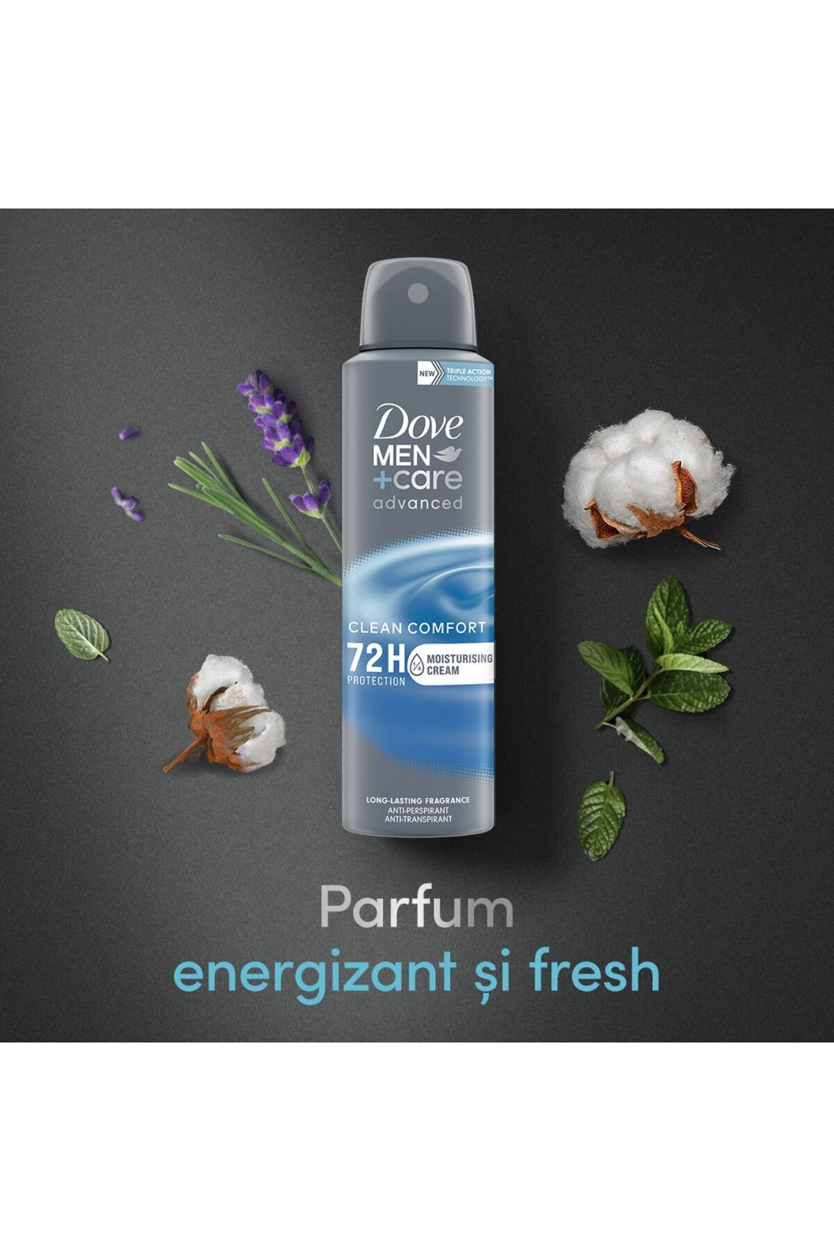 Dove-Deodorant Dove Men+Care Advanced Care Spray Clean Comfort 4