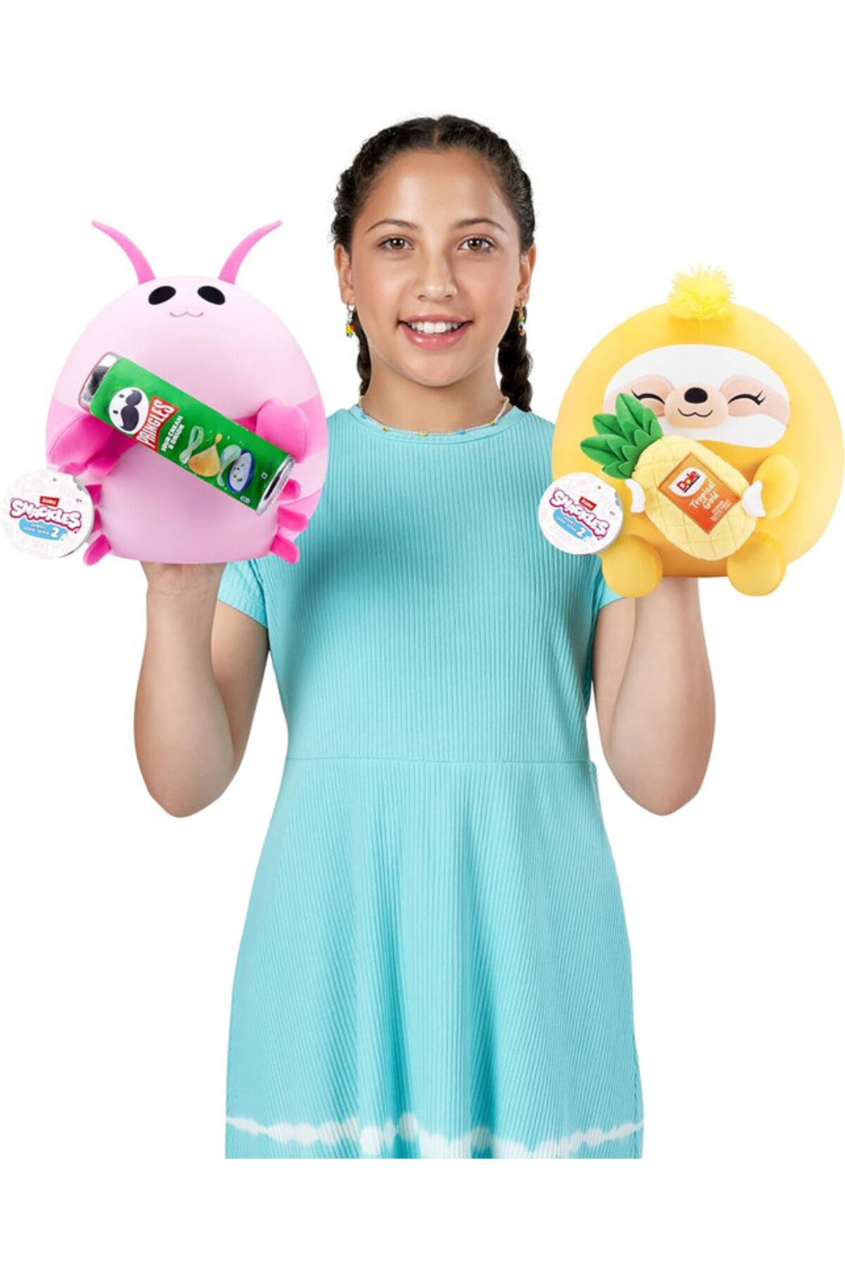 Zuru-Snackles Series 2 Sloth & Dole 8 Inch Plush by ZURU, Ultra Soft Plush, Collectible Plush with Rea... 4