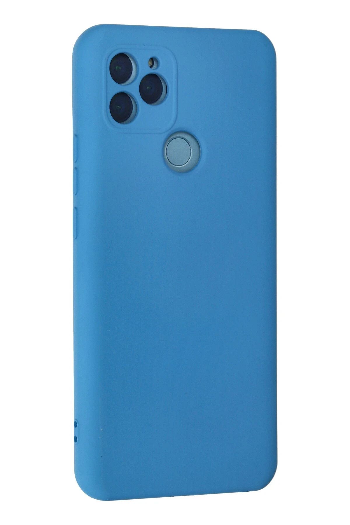 NewFace General Mobile GM 21 Uyumlu Kılıf Nano içi Kadife Silikon - Mavi SVLRS