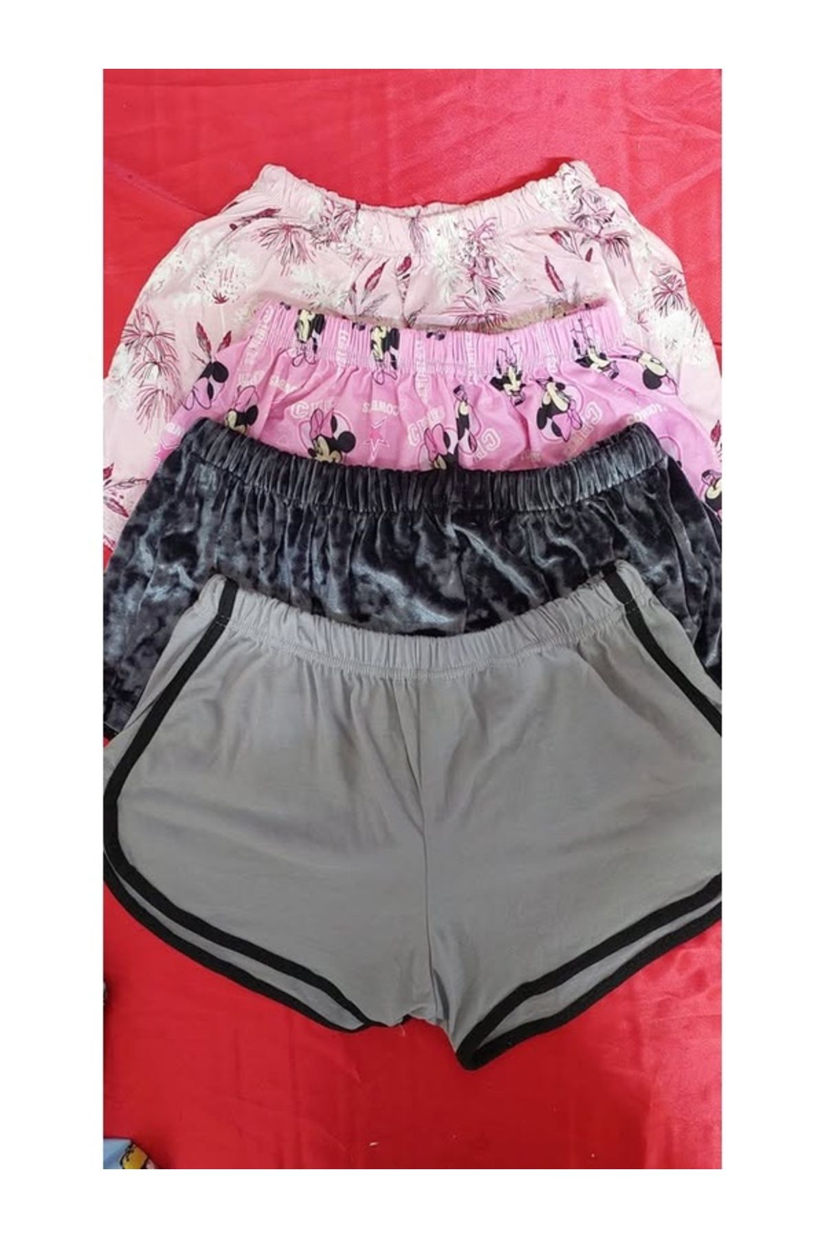 PEMBİŞ HOMEWEAR 4 LÜ ŞORT