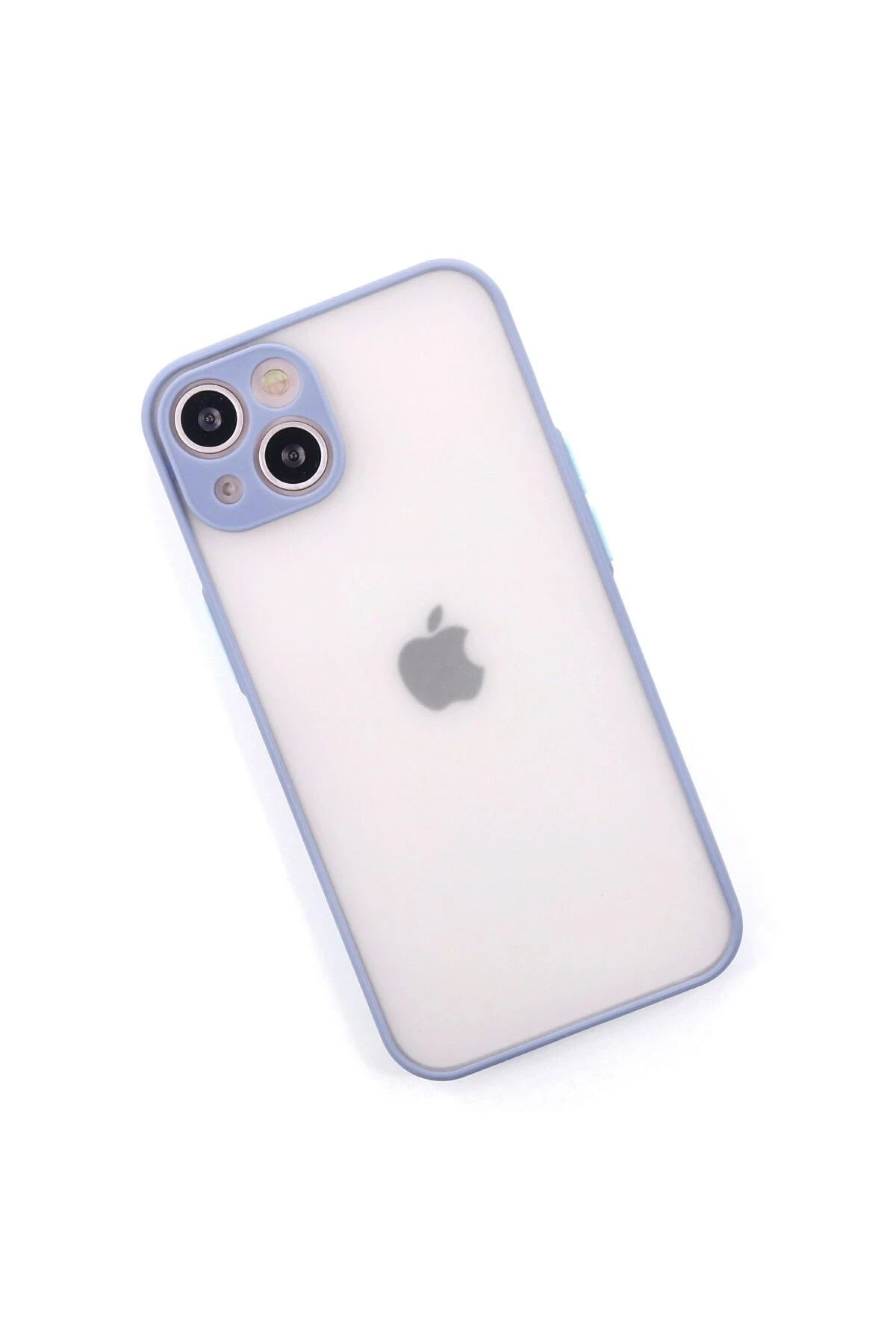 NewFace iPhone 14 Kılıf Montreal Silikon Kapak - Gri FLKRY