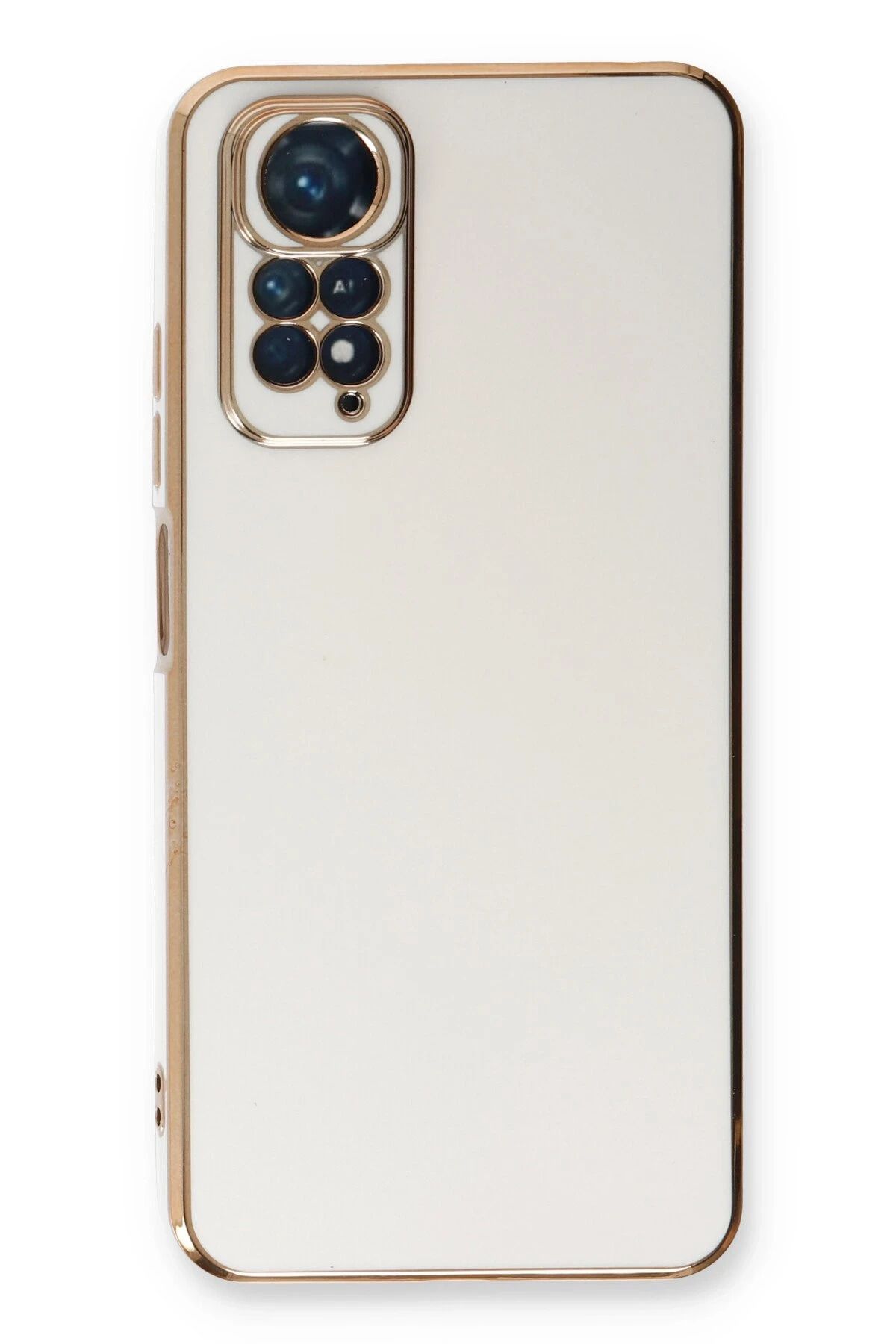 NewFace Xiaomi Redmi Note 11 Kılıf Volet Silikon - Beyaz NRMSA