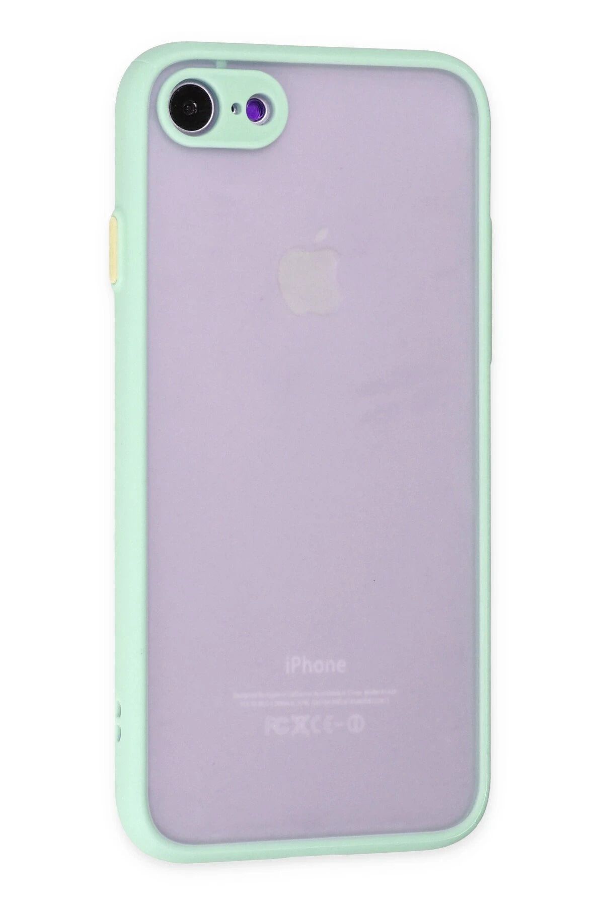 NewFace iPhone 7 Kılıf Montreal Silikon Kapak - Turkuaz SVLRS