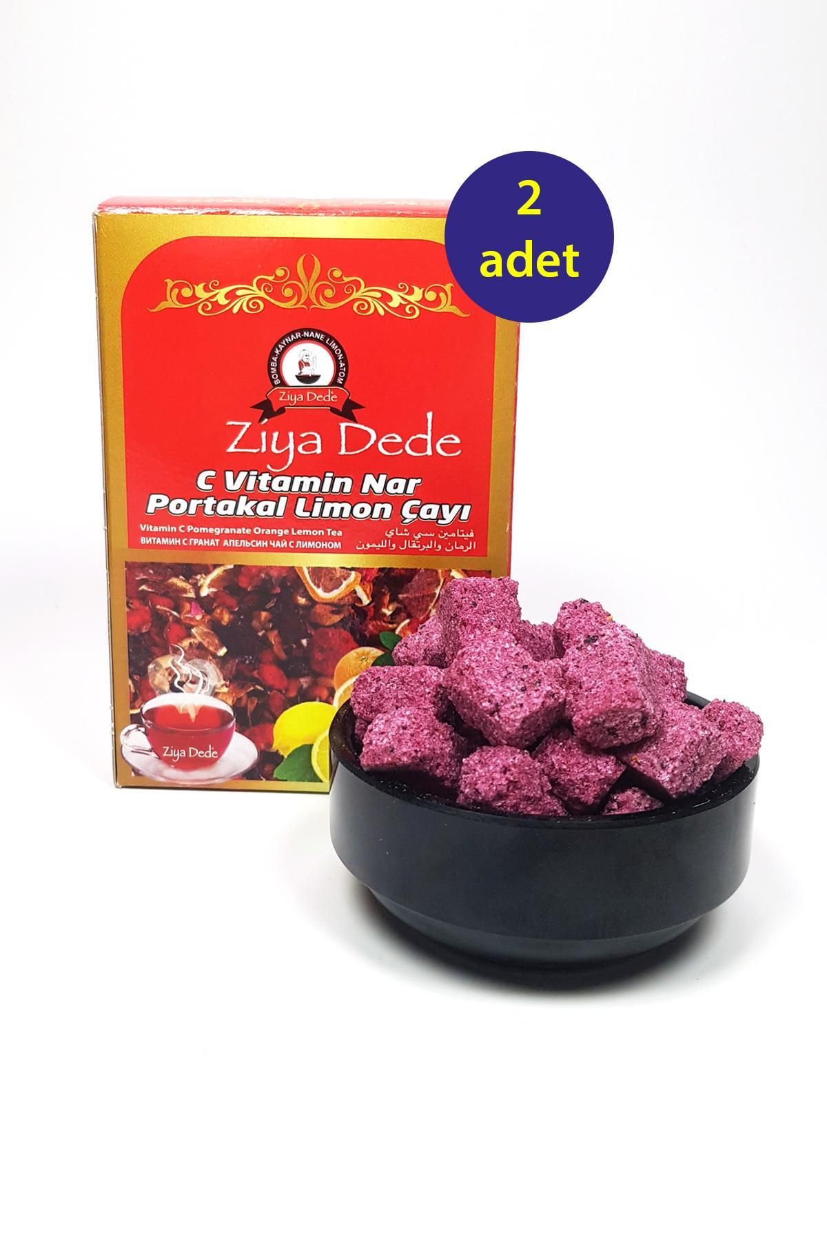 MBB ETİCARET 2 Adet Atom C Vitamin Nar Portakal Limon Çay 150 Gr