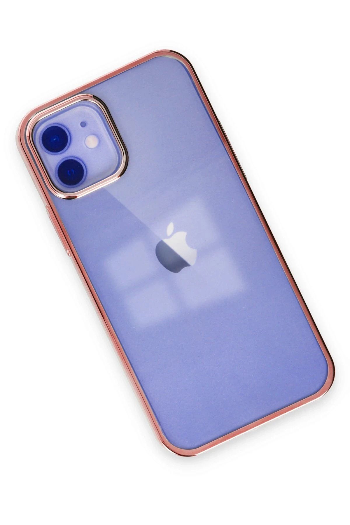 NewFace iPhone 12 Kılıf Element Silikon - Pembe FLKRY