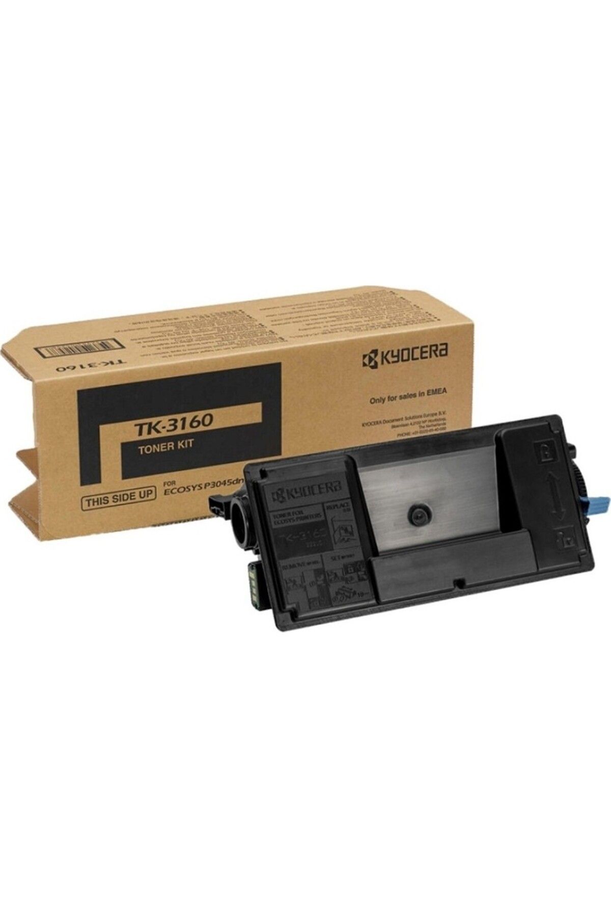 Proprint KYOCERA TK-3160 SİYAH MUADİL TONER 12.500 SAYFA