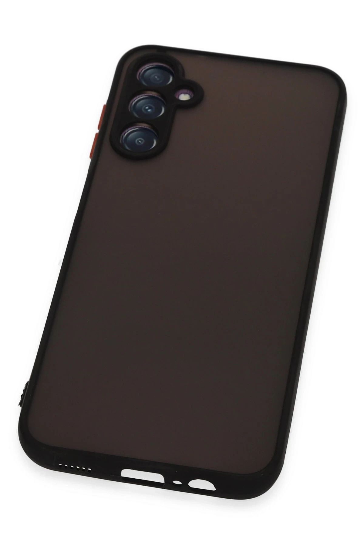 NewFace Samsung Galaxy A14 4G Kılıf Montreal Silikon Kapak - Siyah SVLRS