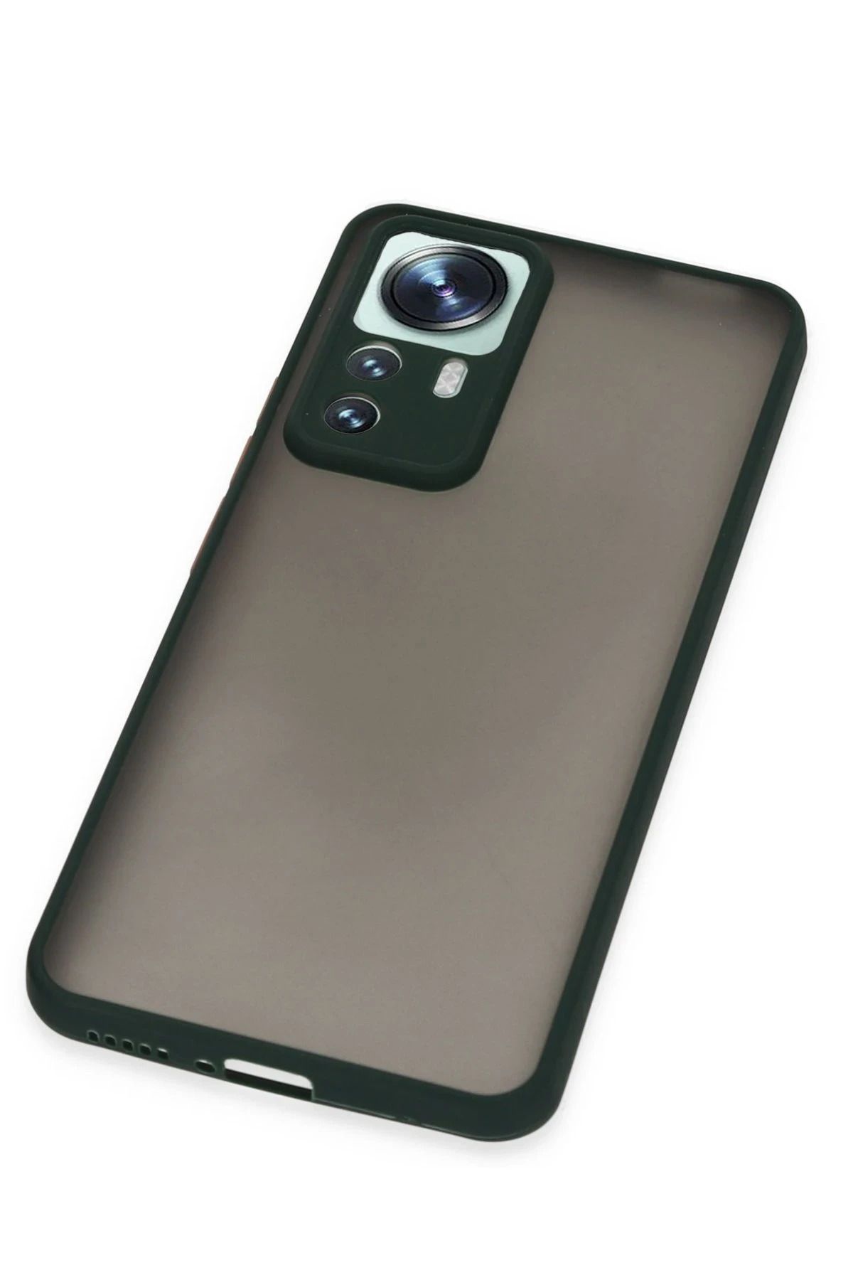 NewFace Xiaomi Mi 12T Pro Kılıf Montreal Silikon Kapak - Yeşil NRMSA