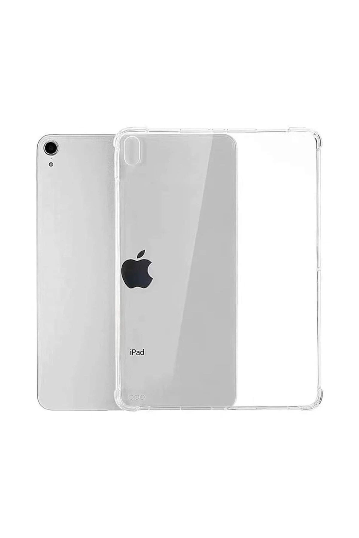 NewFace iPad Air 4 10.9 Kılıf Anti Şeffaf Tablet Silikon - Şeffaf GLSTD