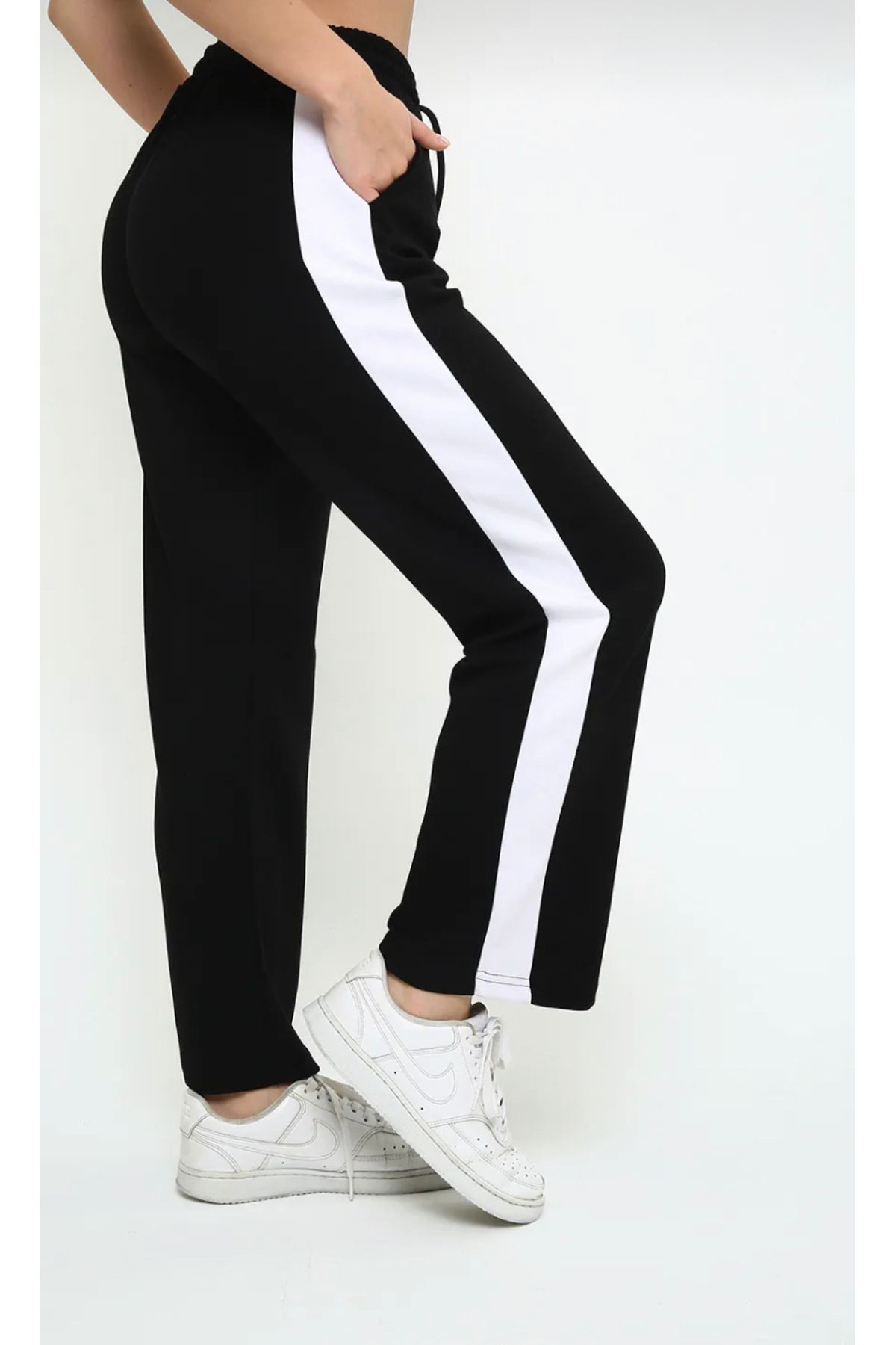 sarıdağ-Palazzo Tracksuit with Side Strip 4