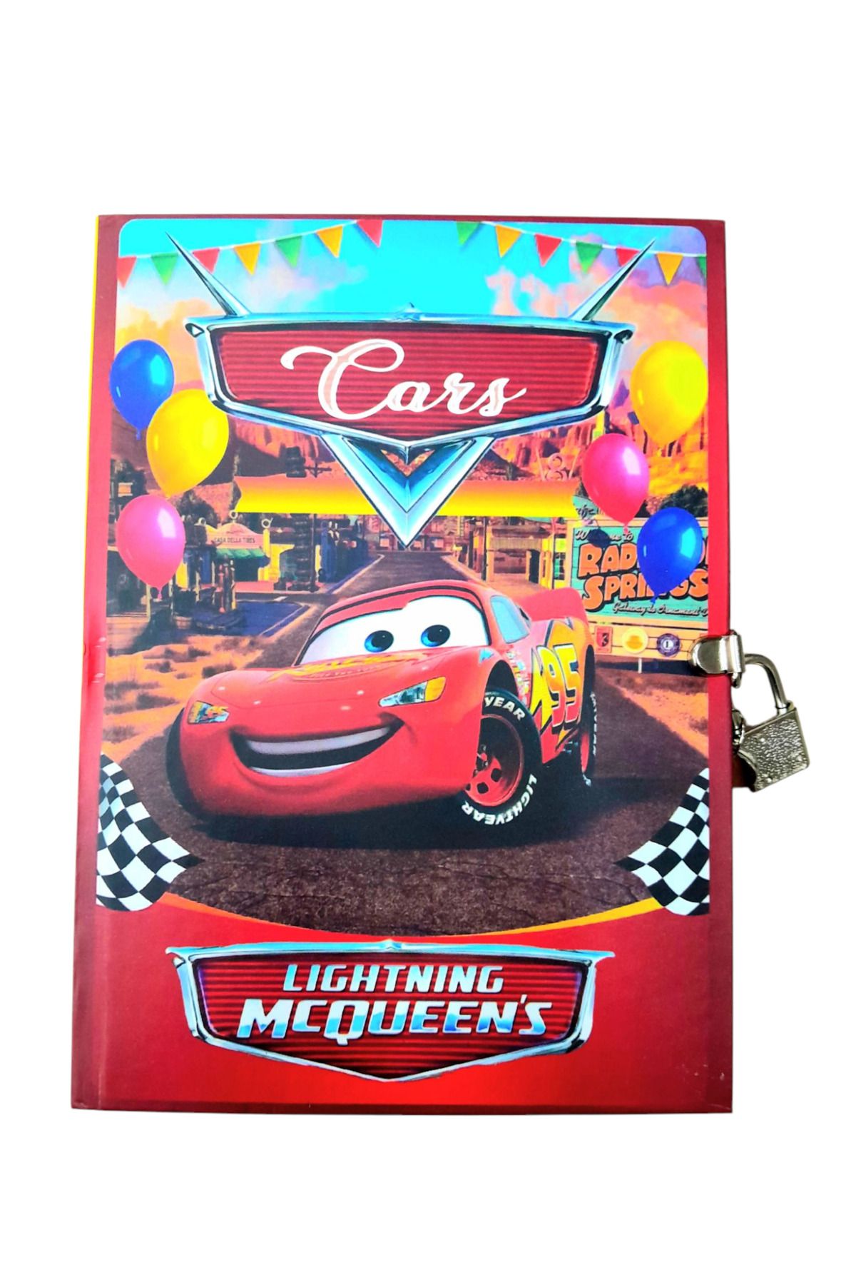 ÇİLEKHOMEAVM CARS Karakter Kilitli Hatıra Günlük Anı Defteri