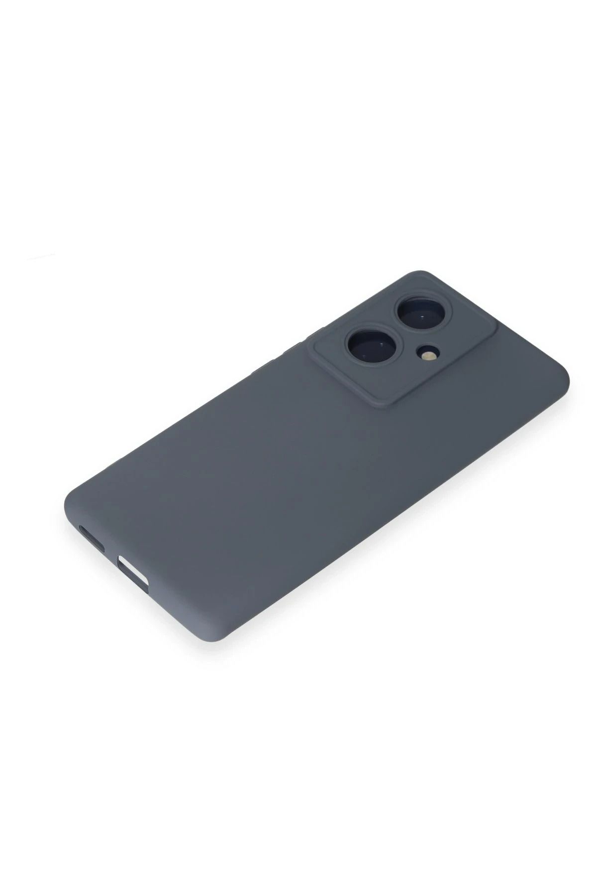 NewFace Vivo V29 Lite Kılıf Nano içi Kadife Silikon - Gri uyumlu